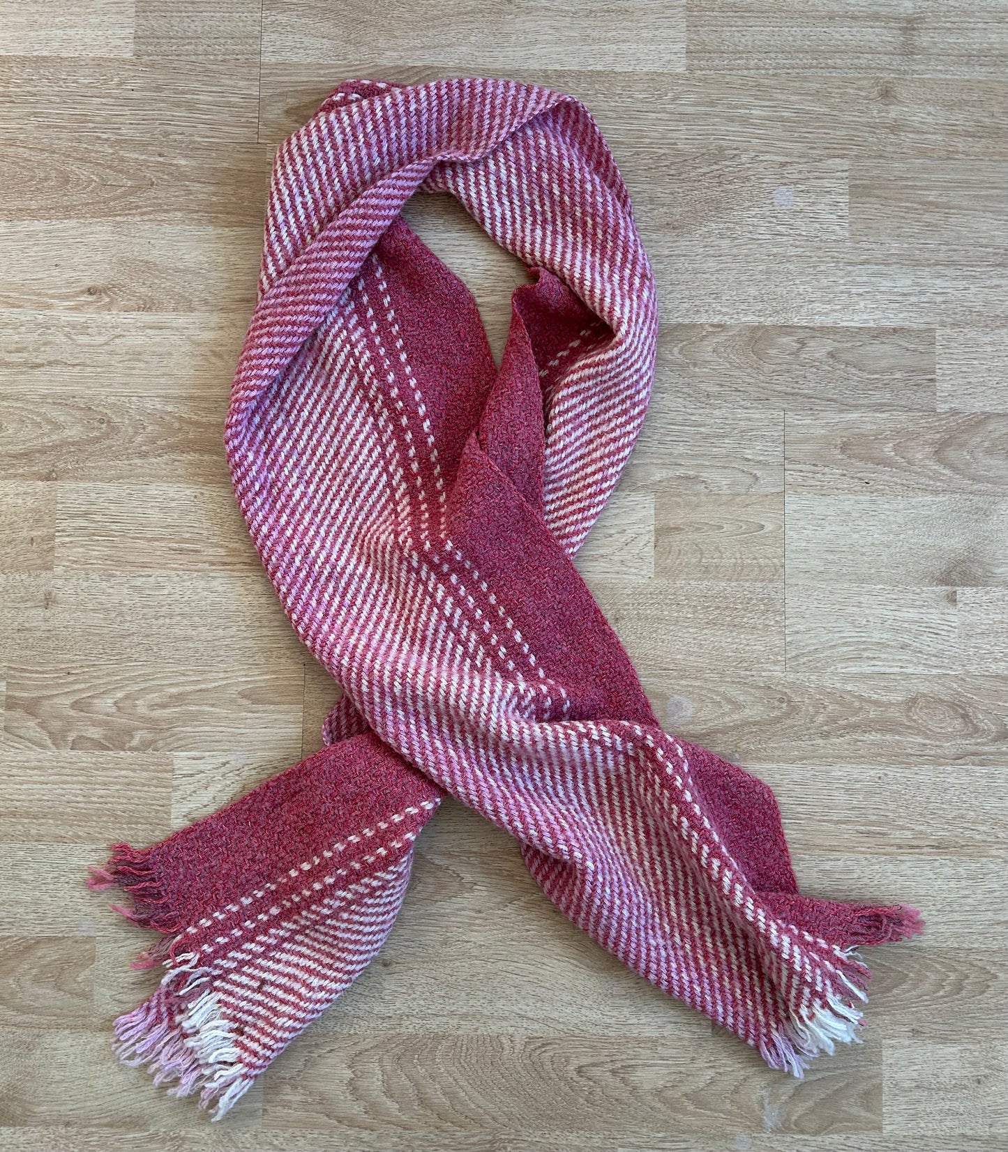 Pink scarf