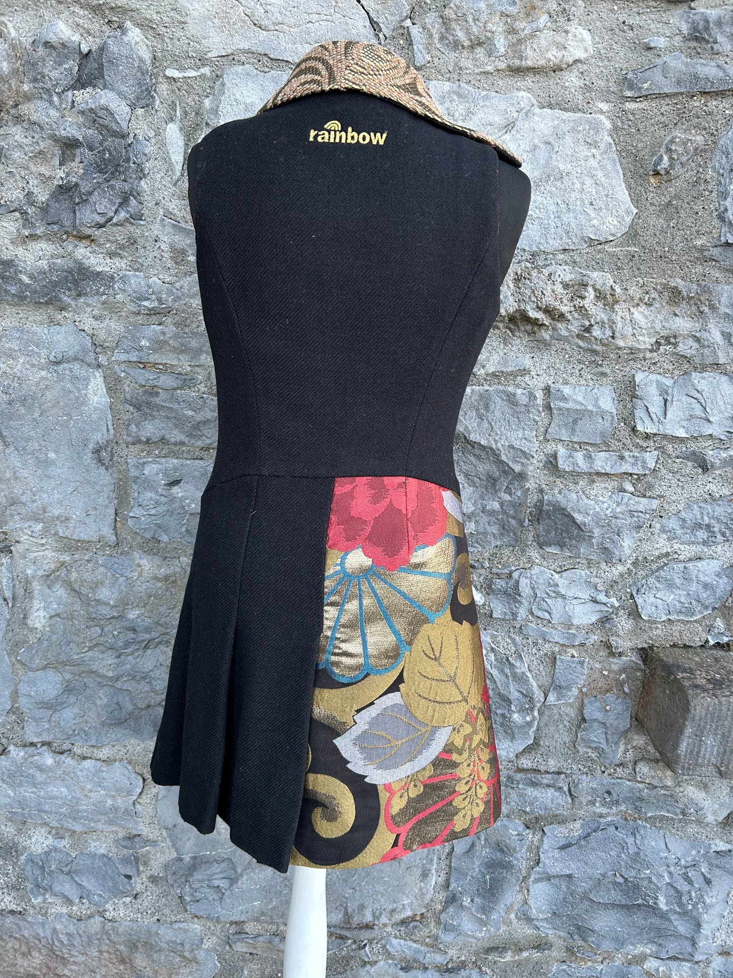 Rainbow Sleeveless dress uk 8