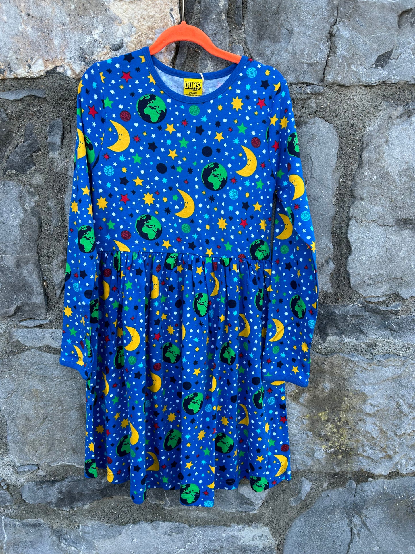 Mother Earth Blue Dress Twirly 10y (140cm)