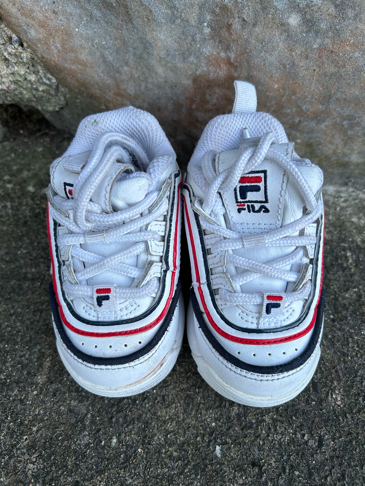 White trainers uk 5 (eu 22)
