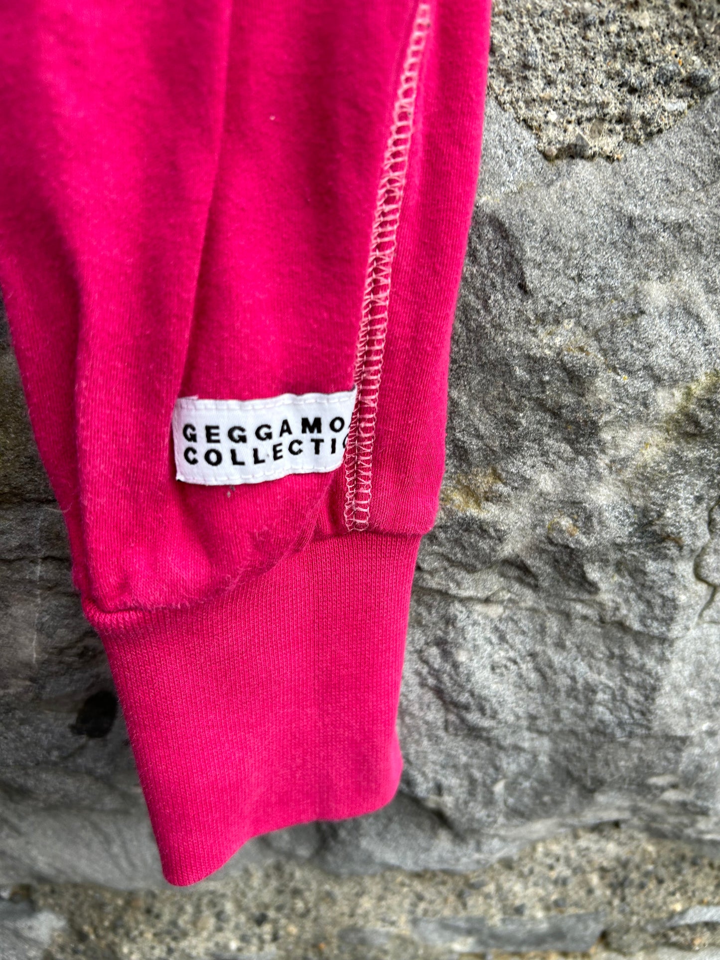 Cerise rib pants 3-6m (62-68cm)