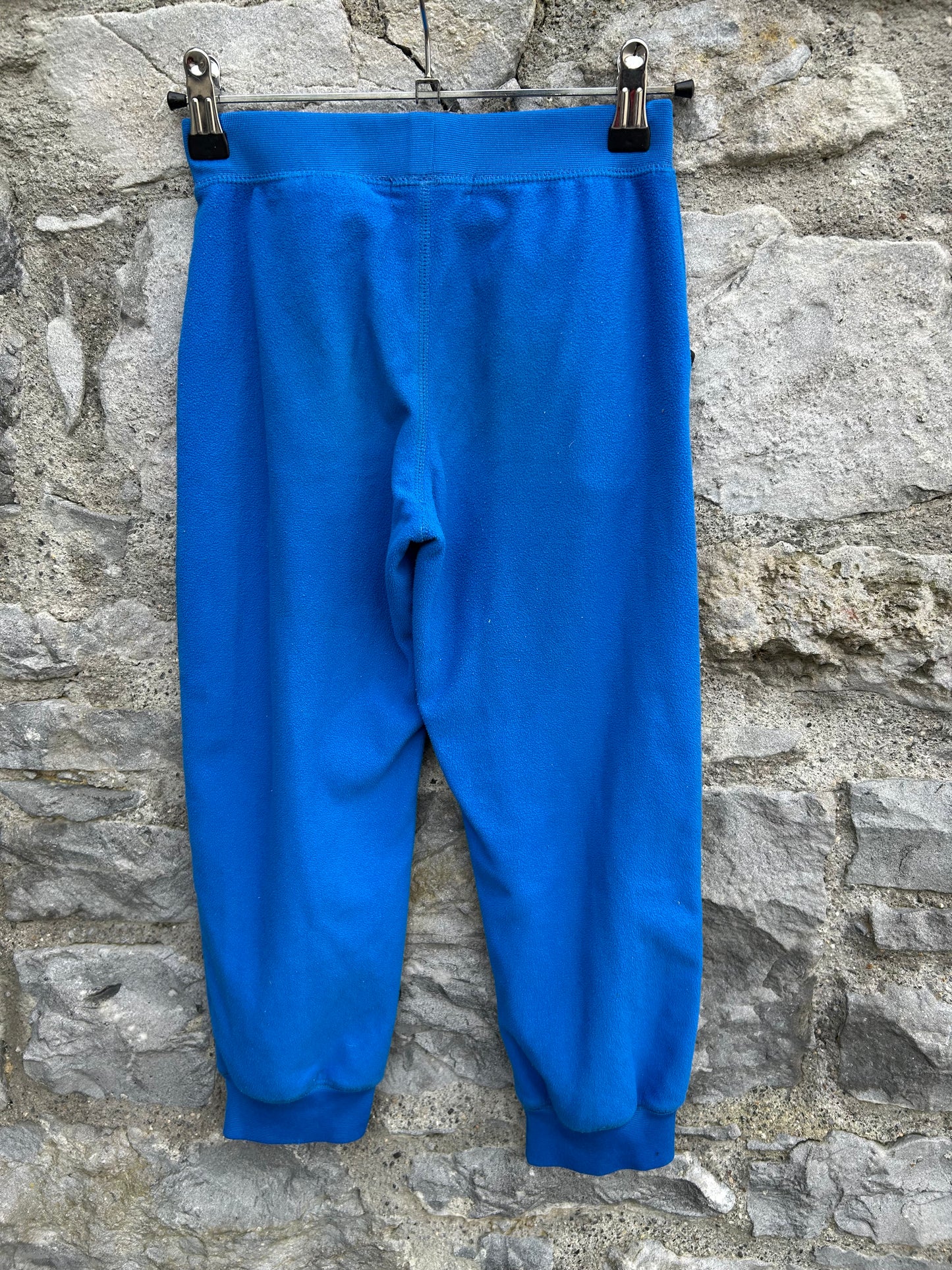 Blue fleece pants 5-6y (110-116cm)