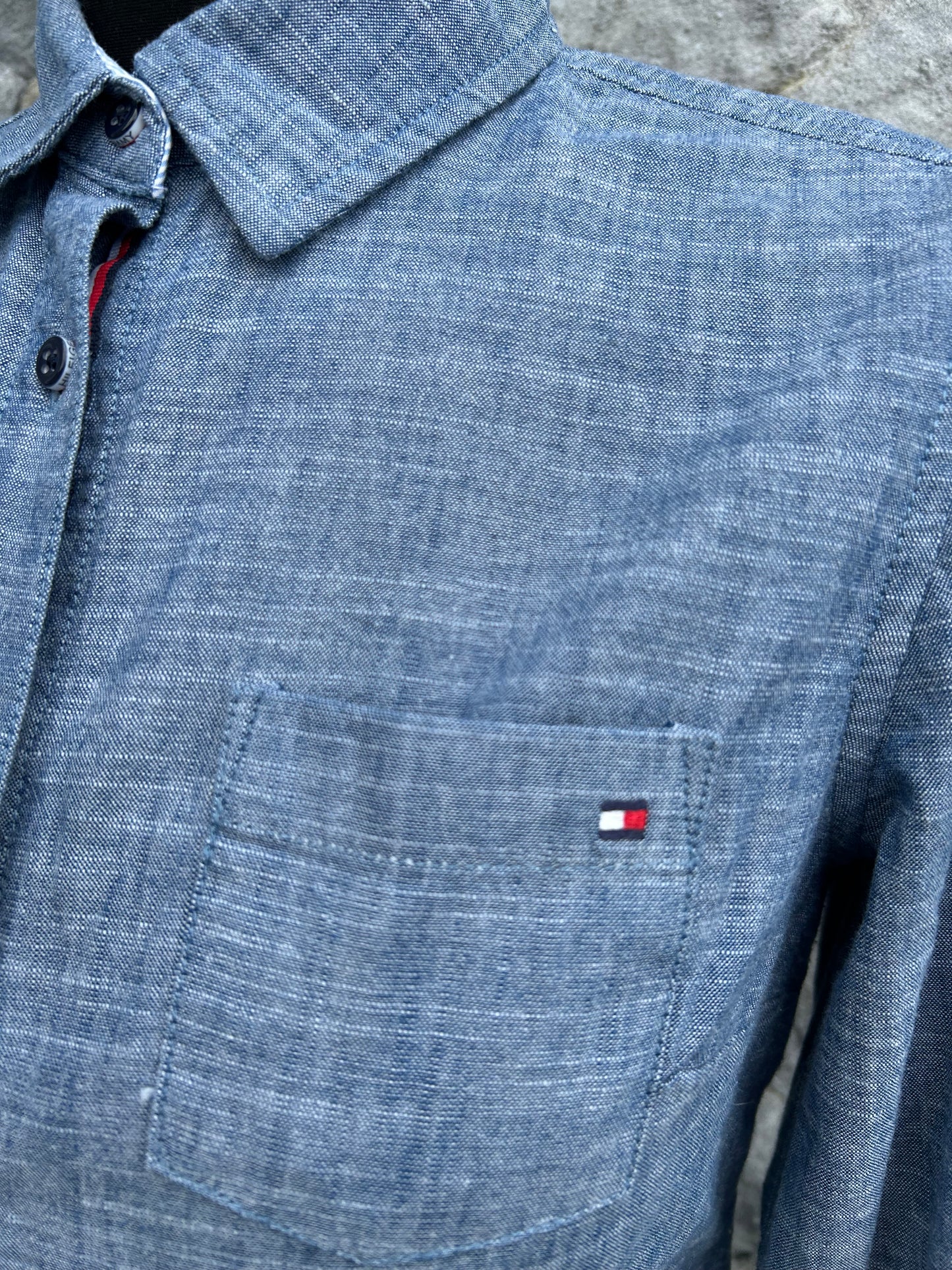 TH blue shirt uk 6-8