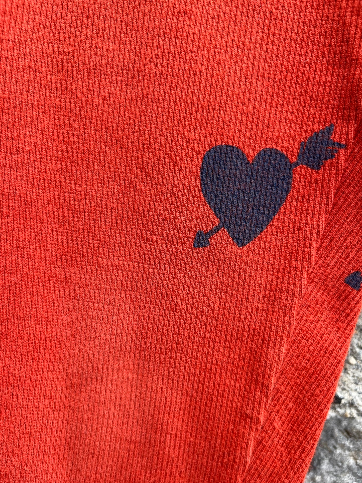 MR rusty hearts leggings 4-5y (104-110cm)