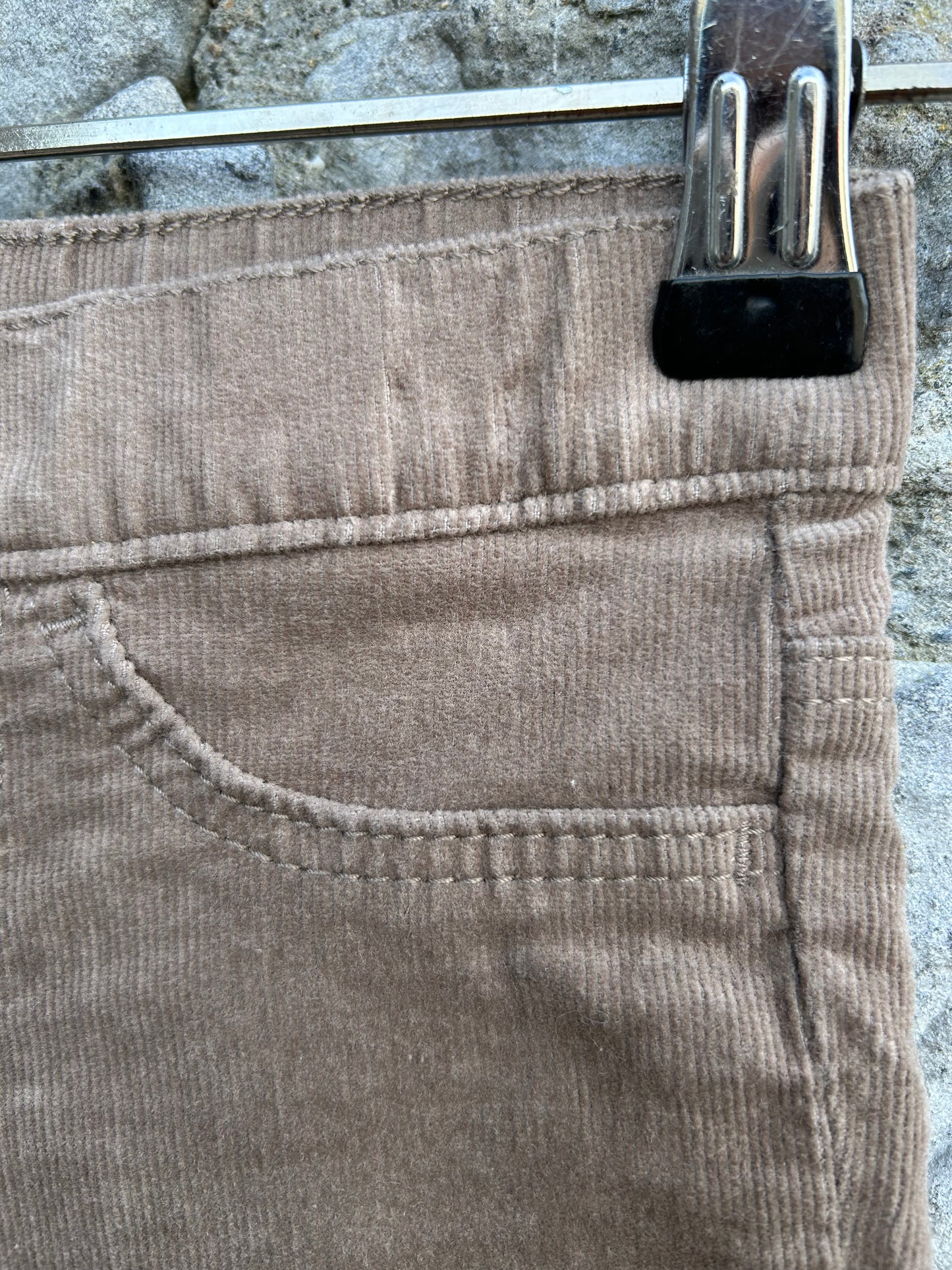 Brown cord jeggings 2-3y (92-98cm)