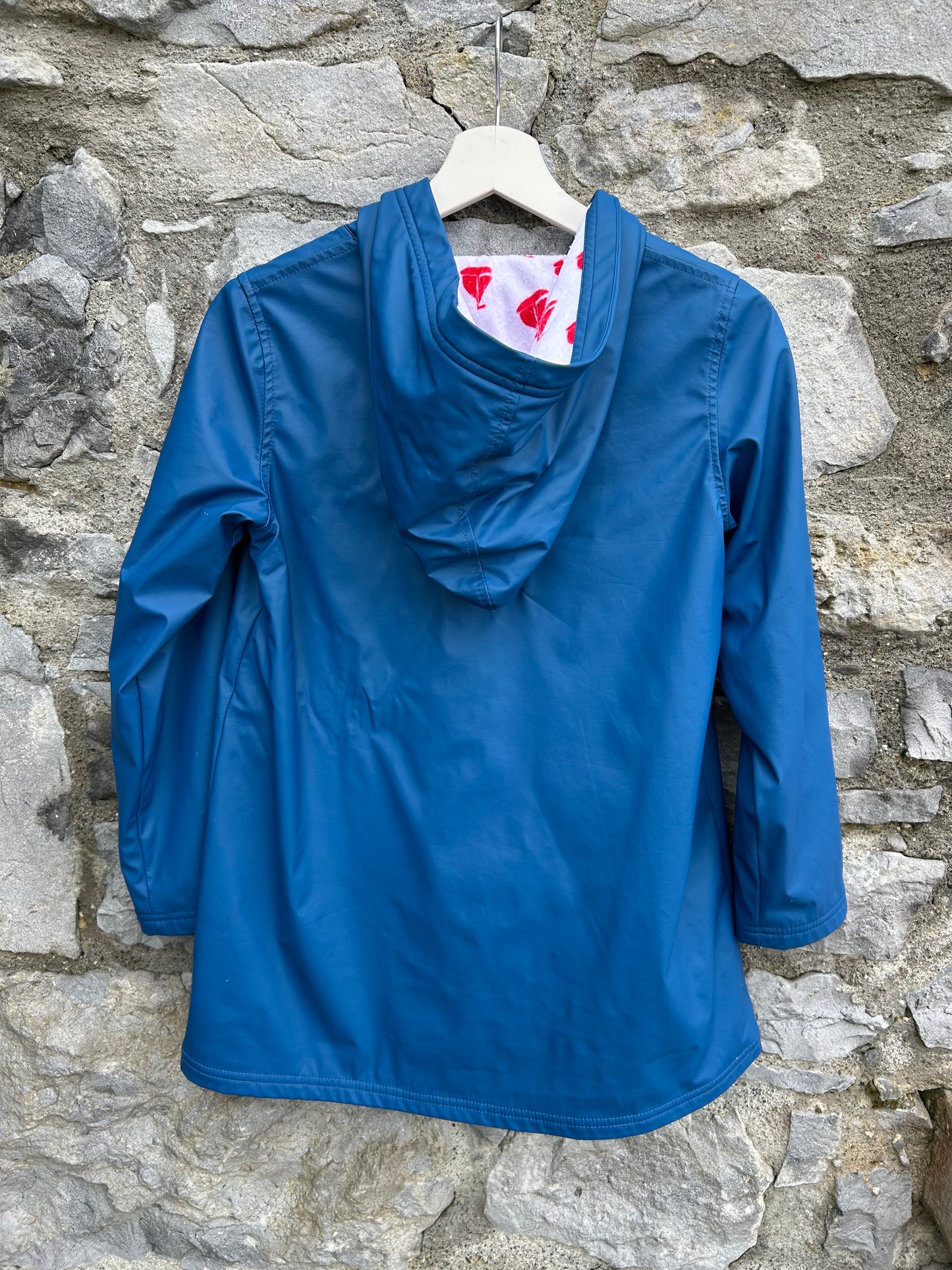 Blue raincoat 11-12y (146-152cm)