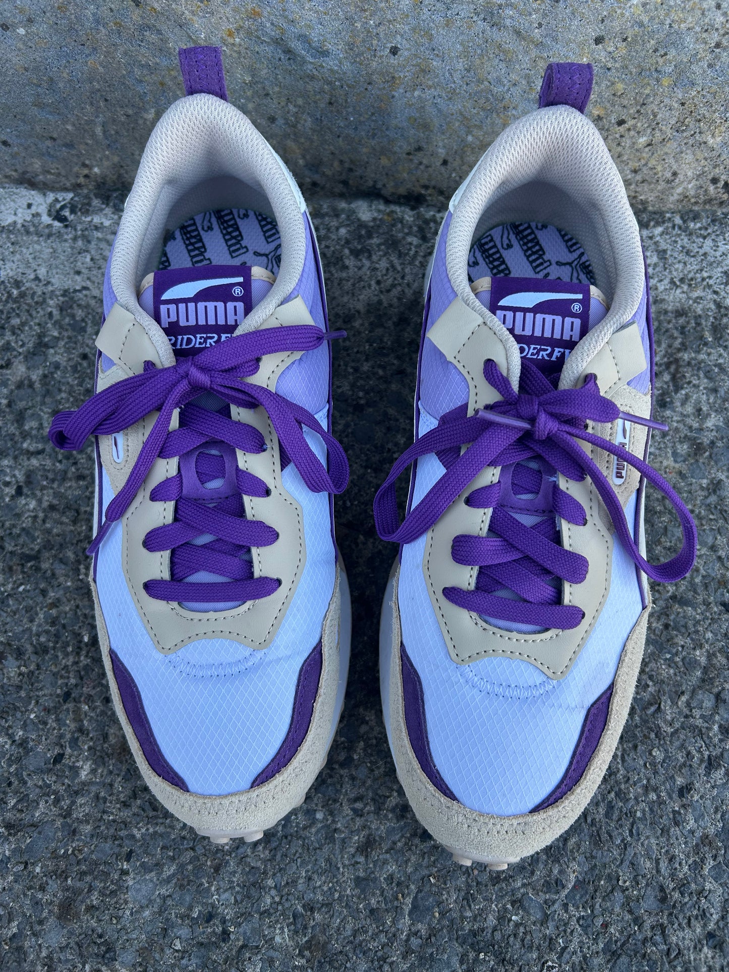 Purple White Rider FV Trainer uk 6 (eu 39)