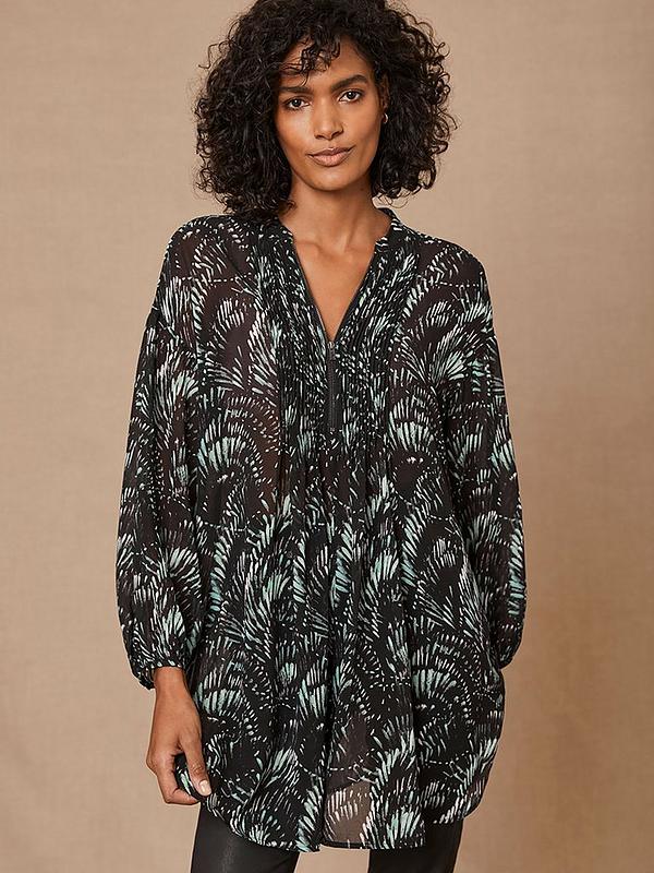 Black blouse top uk 14