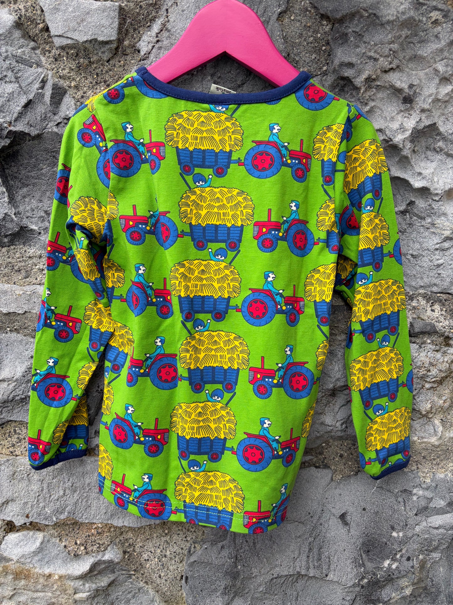 Tractors with hay green top 3-4y (98-104cm)