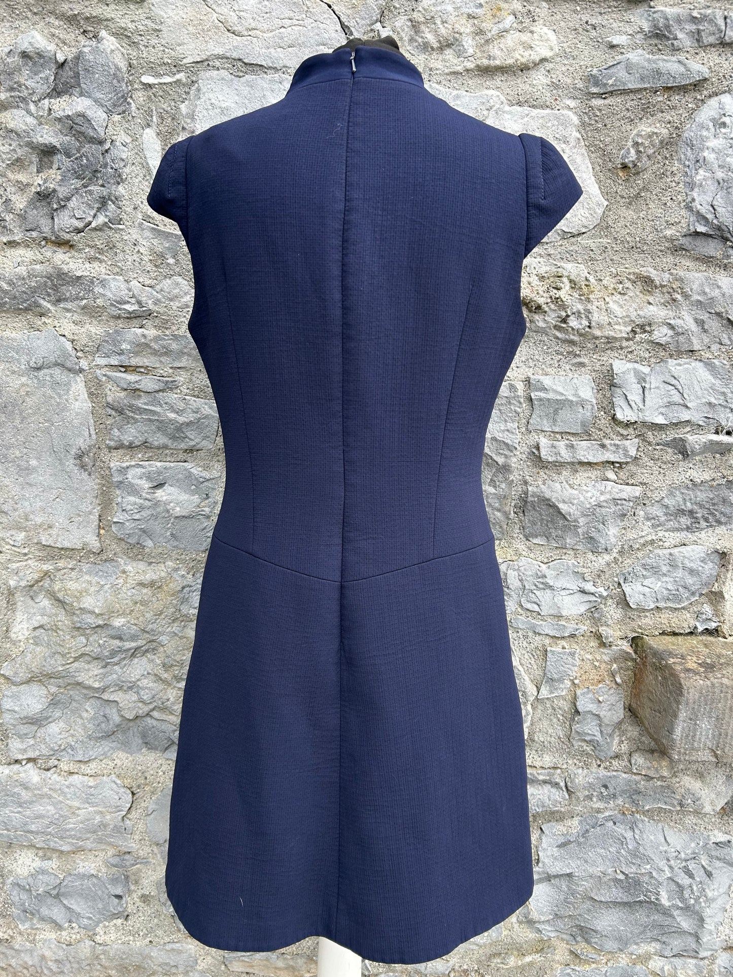 Military Tailored Mini navy Dress uk 12-14