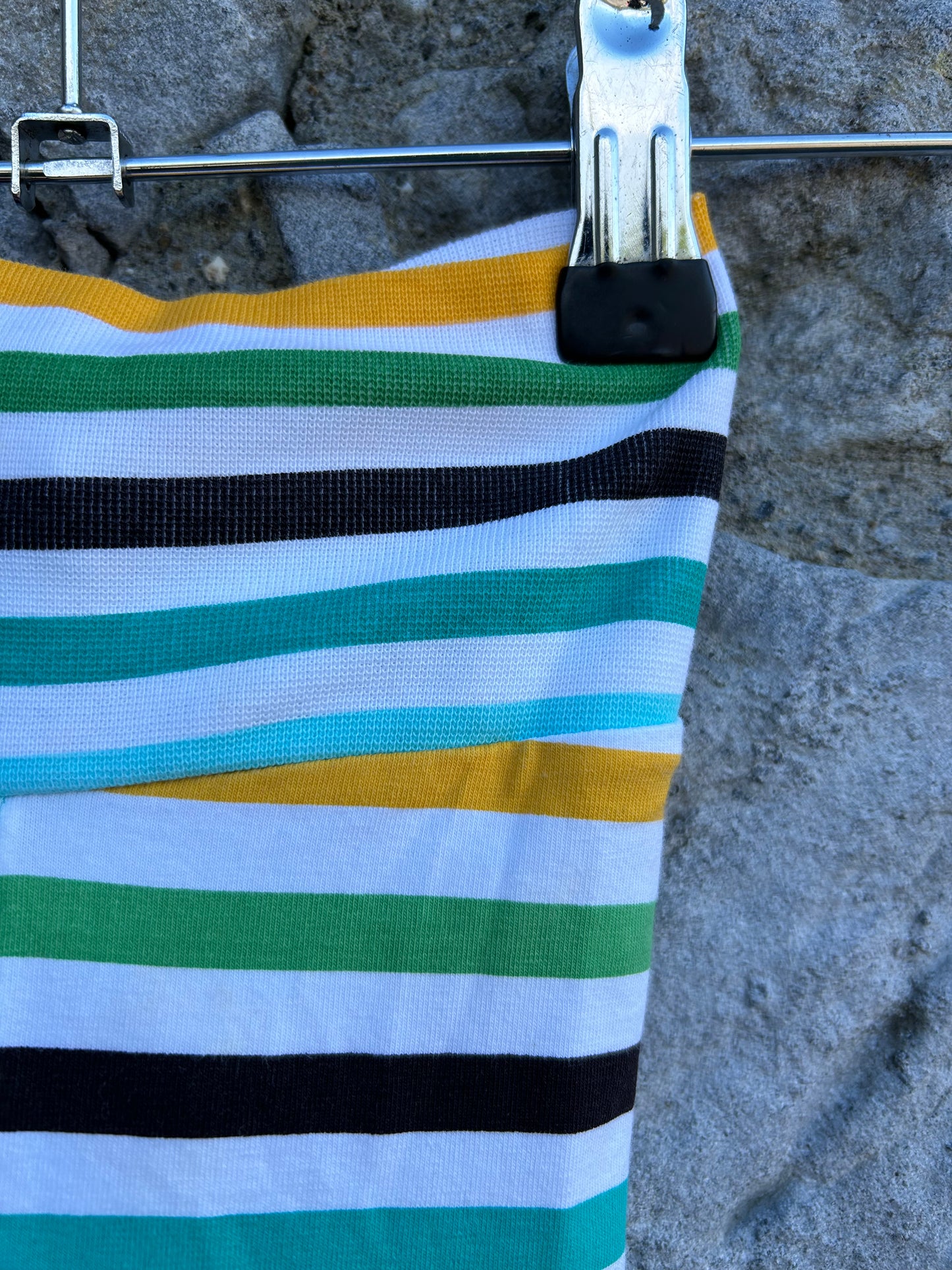 Rainbow stripes leggings&hat 3m (62cm)