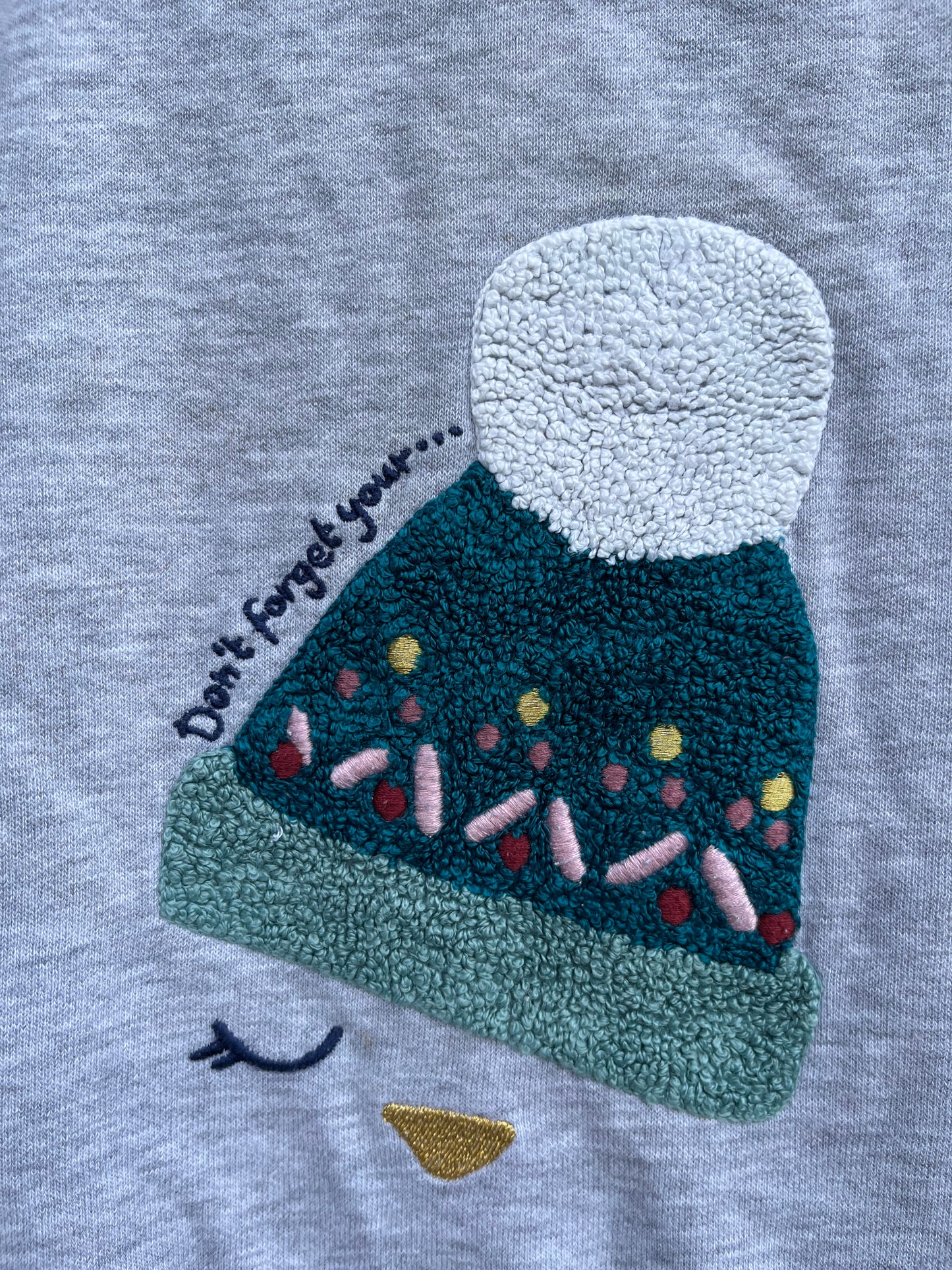 Winter hat sweatshirt 18m (86cm)