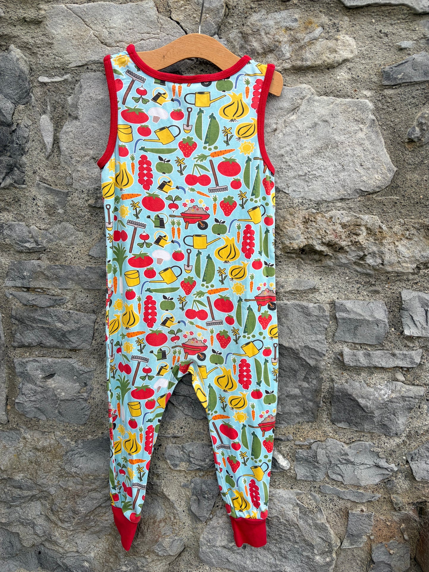 Vegetable patch dungarees 4y (104cm)