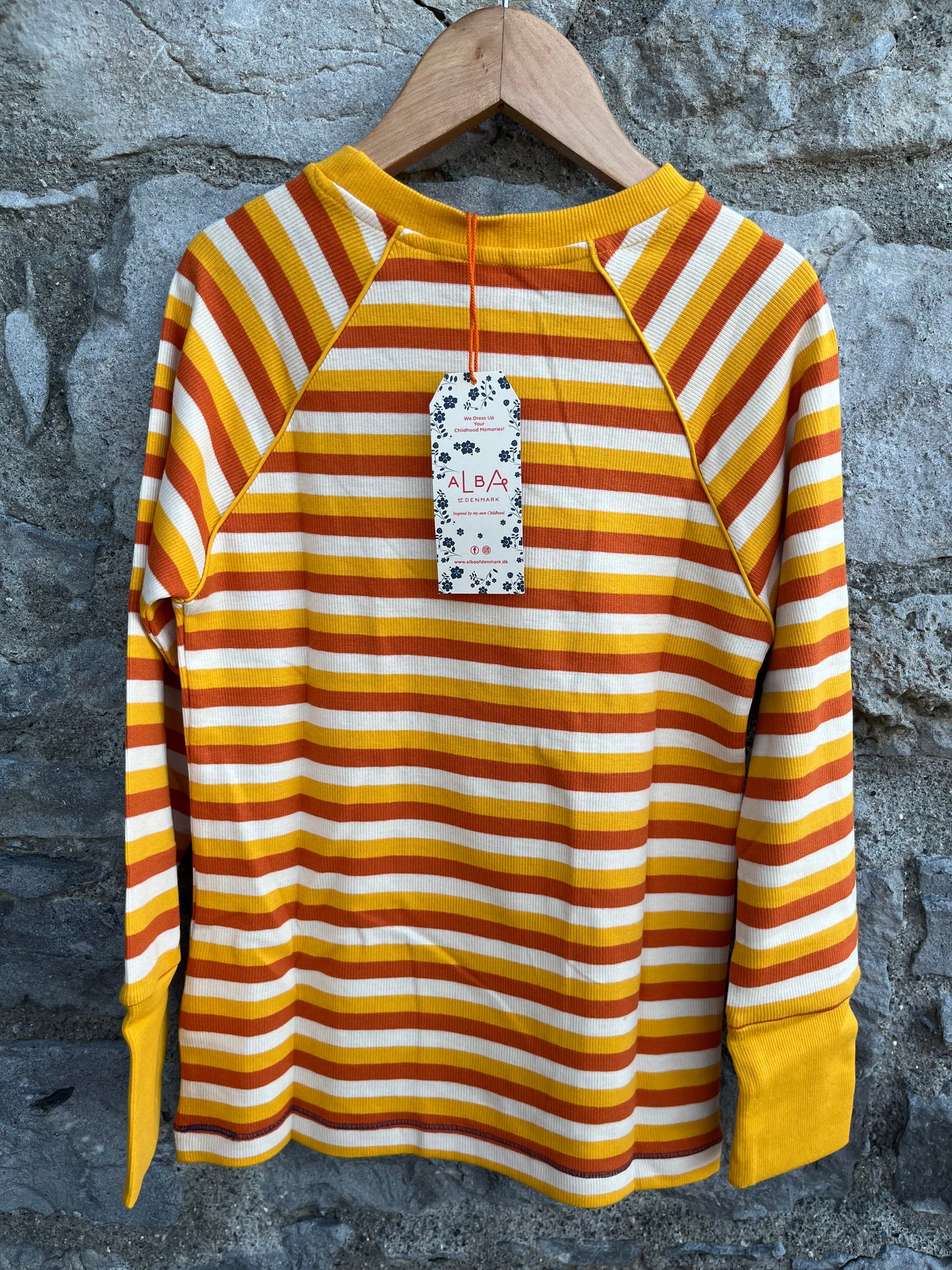 Citrus Retro Stripes top 9y (134cm)