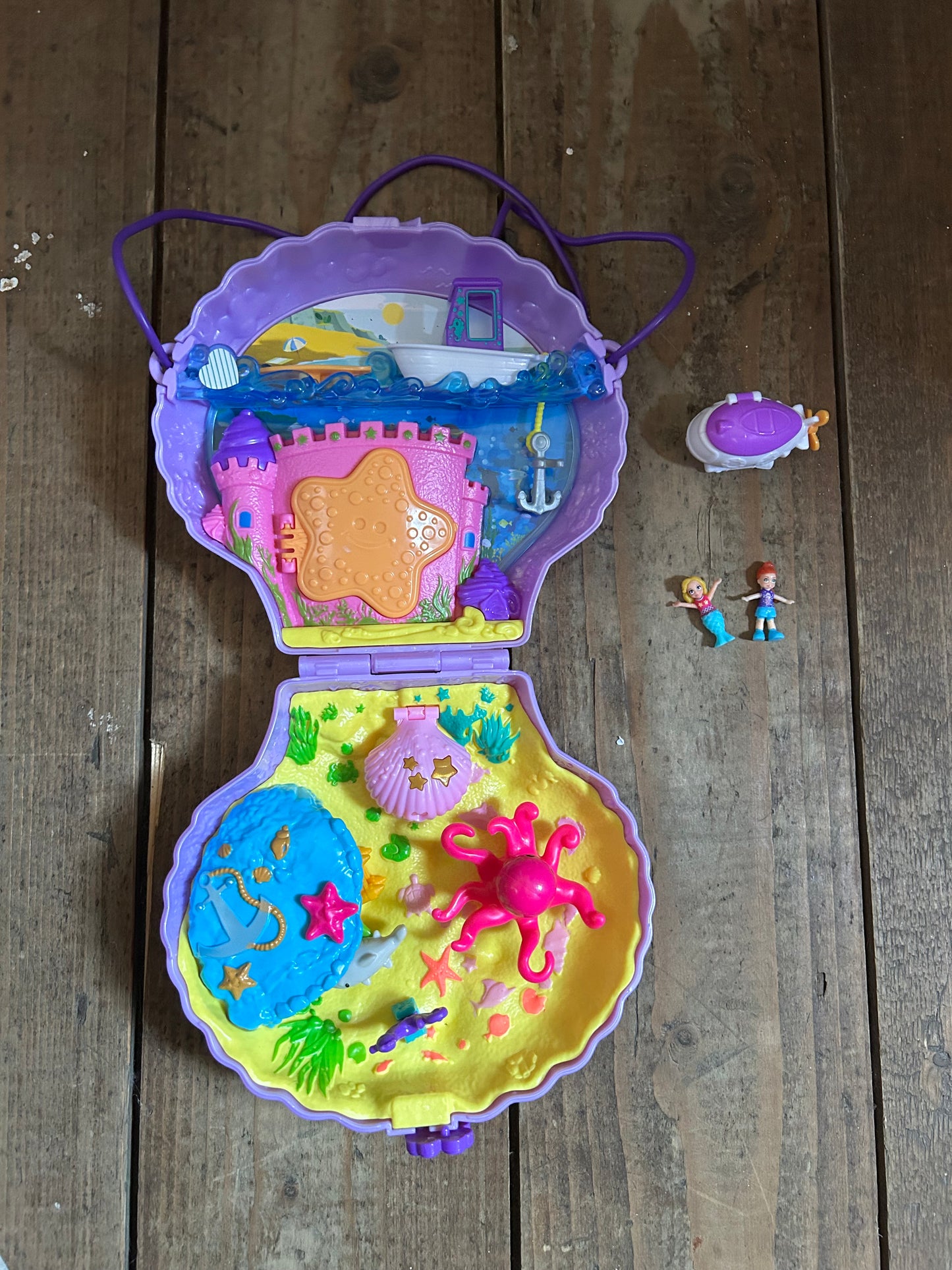 Seashell purse polly pocket