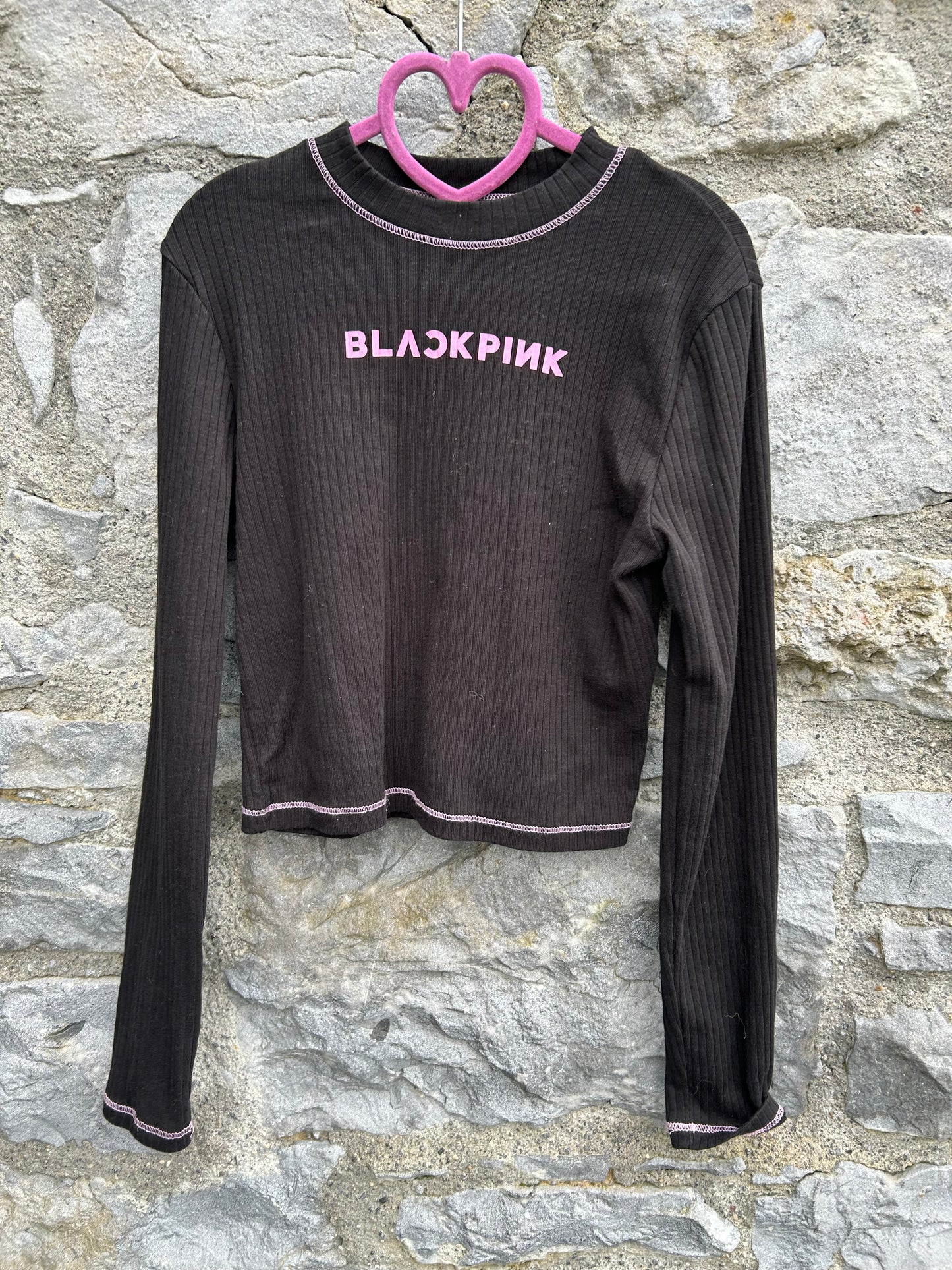 Blackpink cropped top 11-12y (146-152cm)