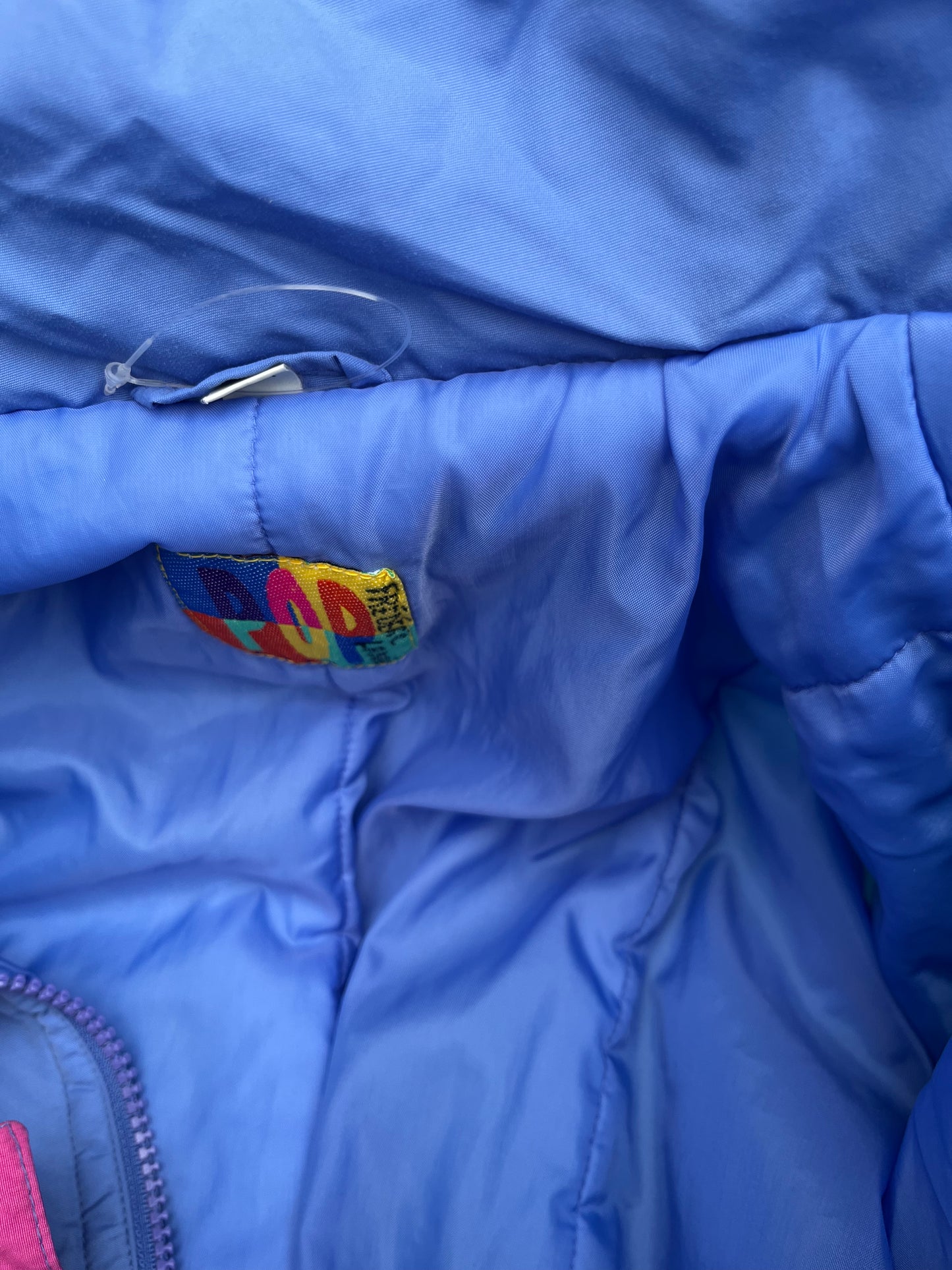 80s blue ski suit 11-12y (146-152cm)