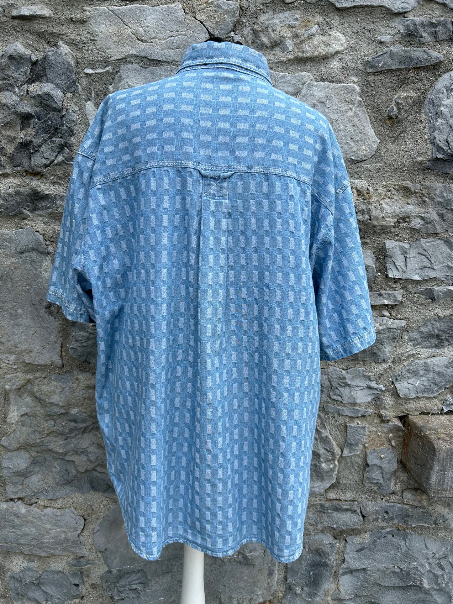 90s denim shirt XL