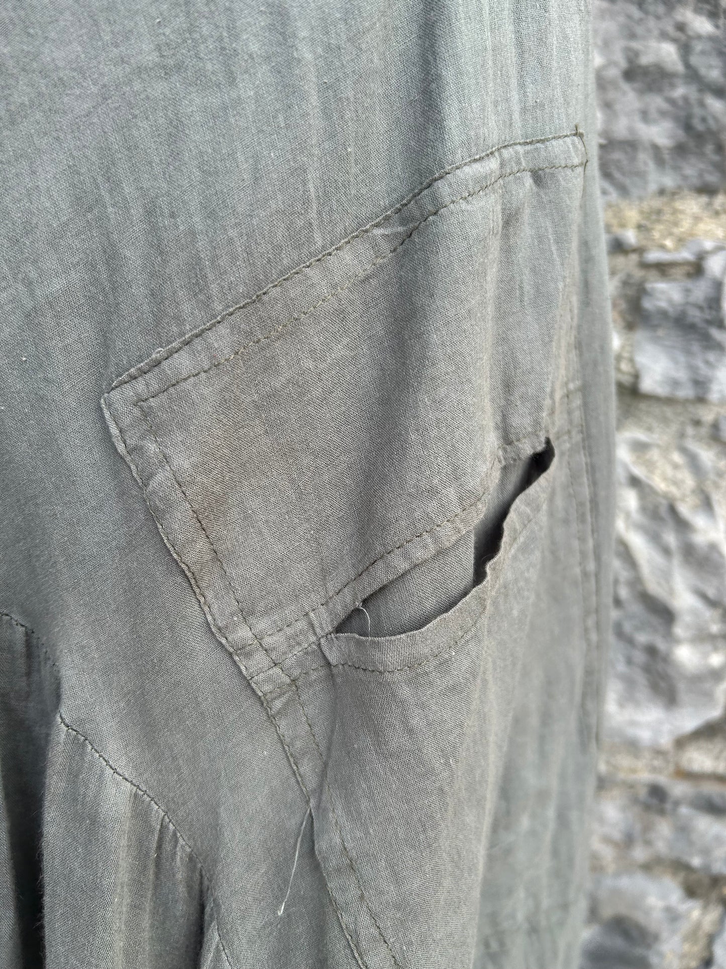 Khaki cargo skirt uk 10-12