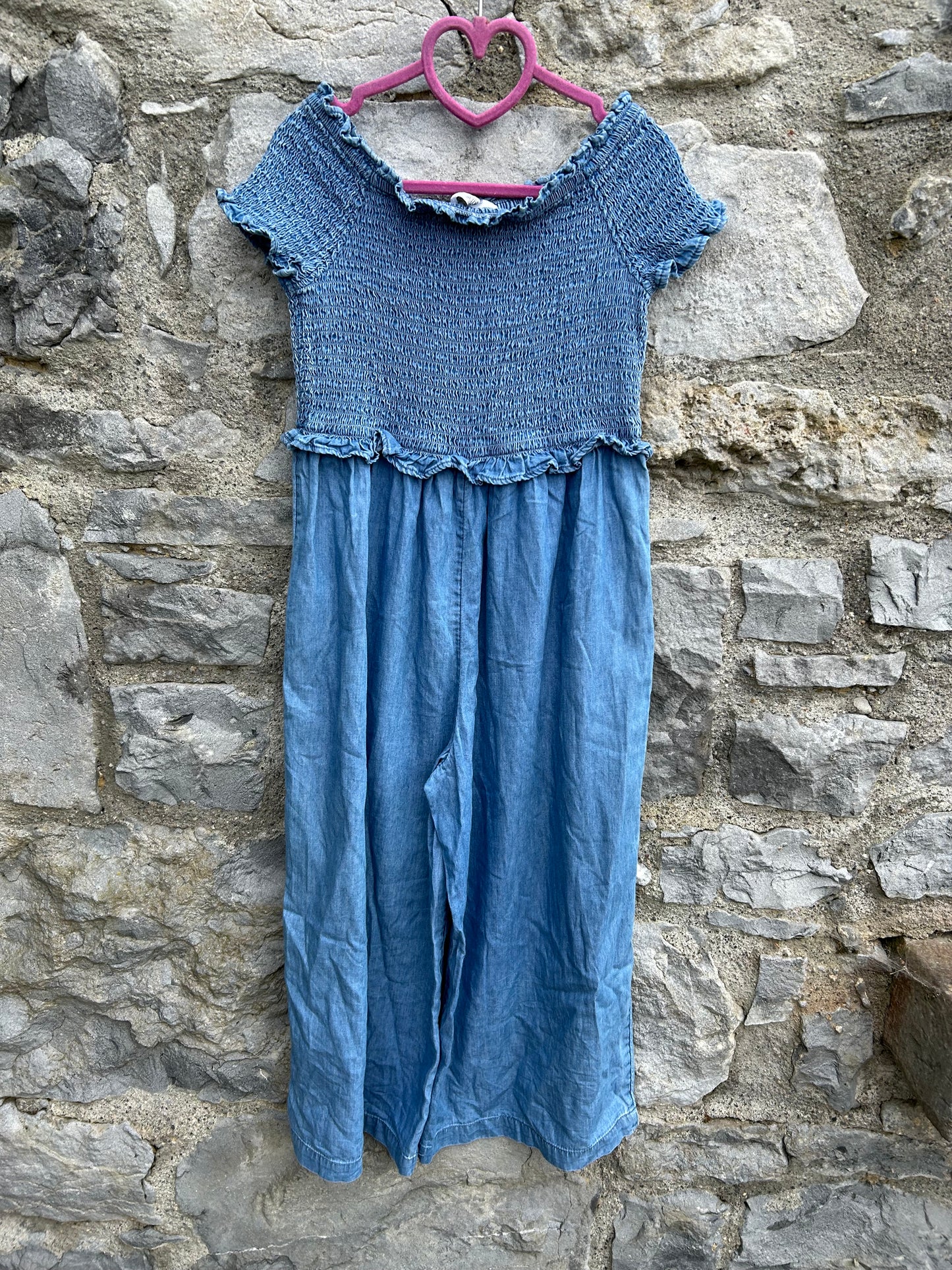 Blue jumpsuit 9-10y (134-140cm)