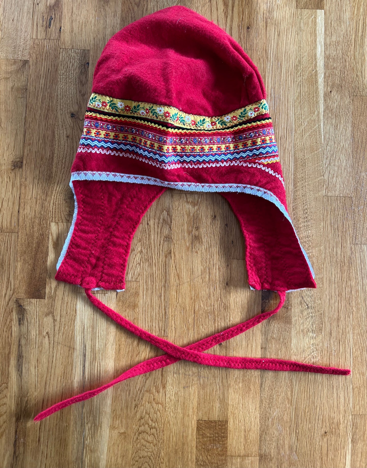 Red kids hat