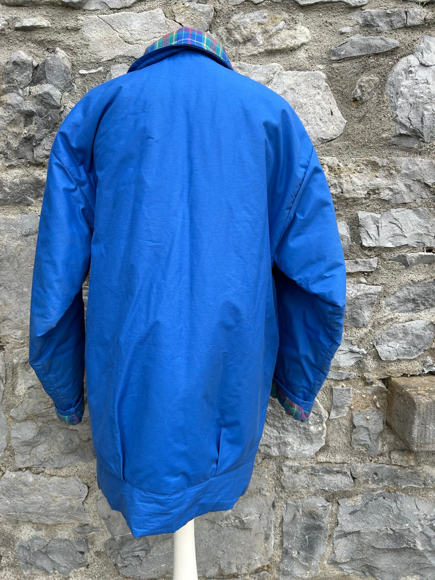 90s blue jacket uk 12