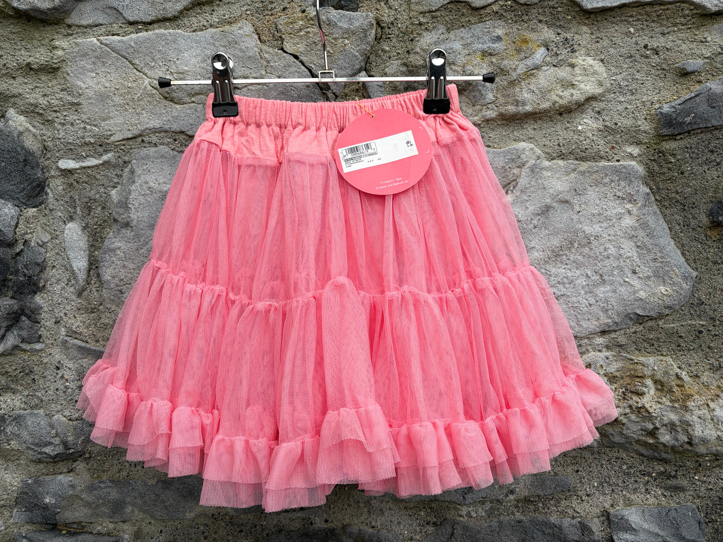Pink tulle petticoat 3-4y (98-104cm)