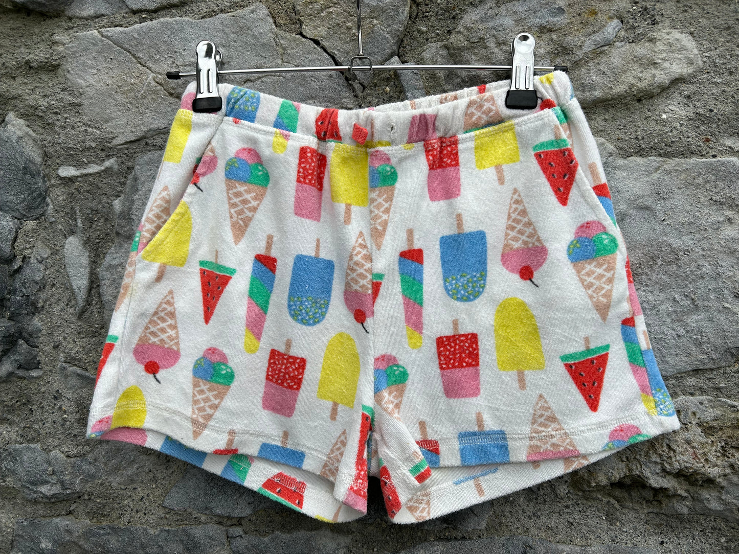 MB Ice cream terry shorts 11-12y (146-152cm)
