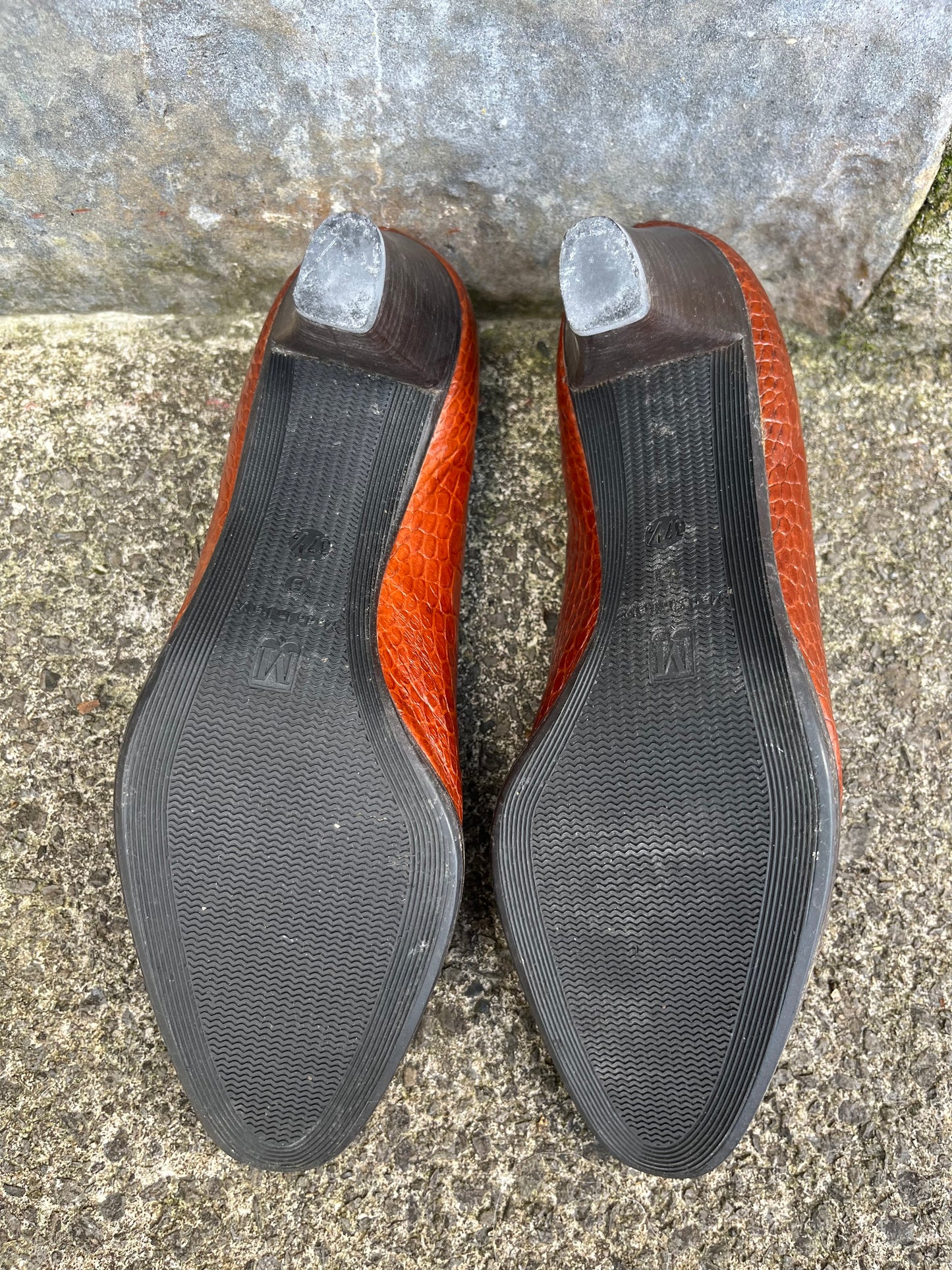 90s brown heels uk 4.5 (eu 37.5)