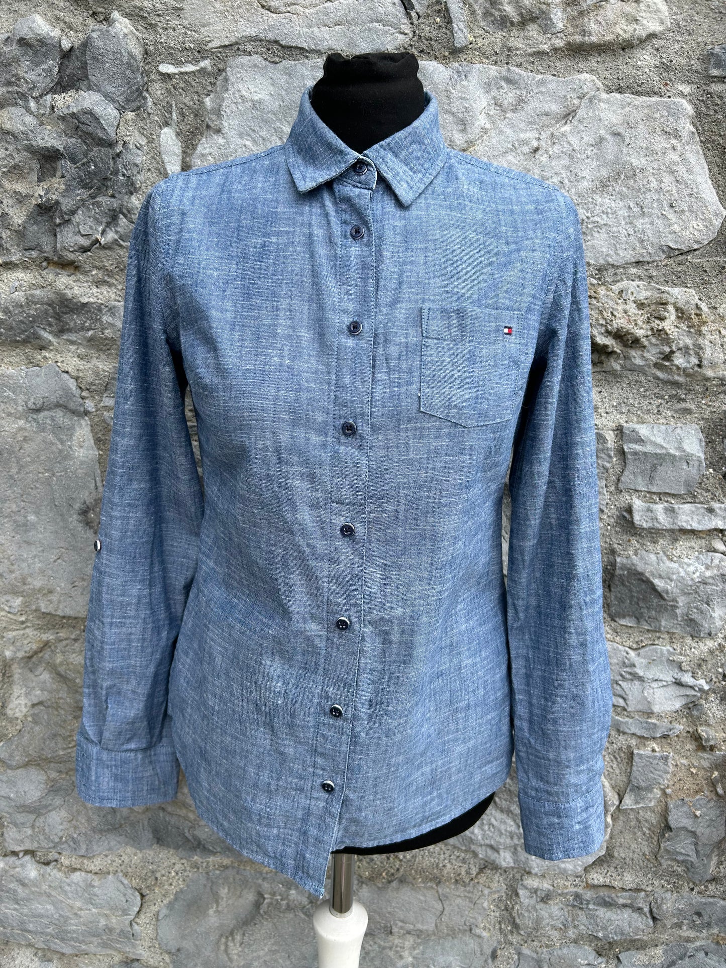 TH blue shirt uk 6-8
