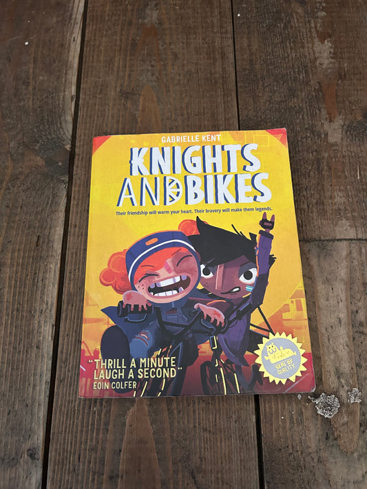 Knights and bikes by Gabrielle Kent