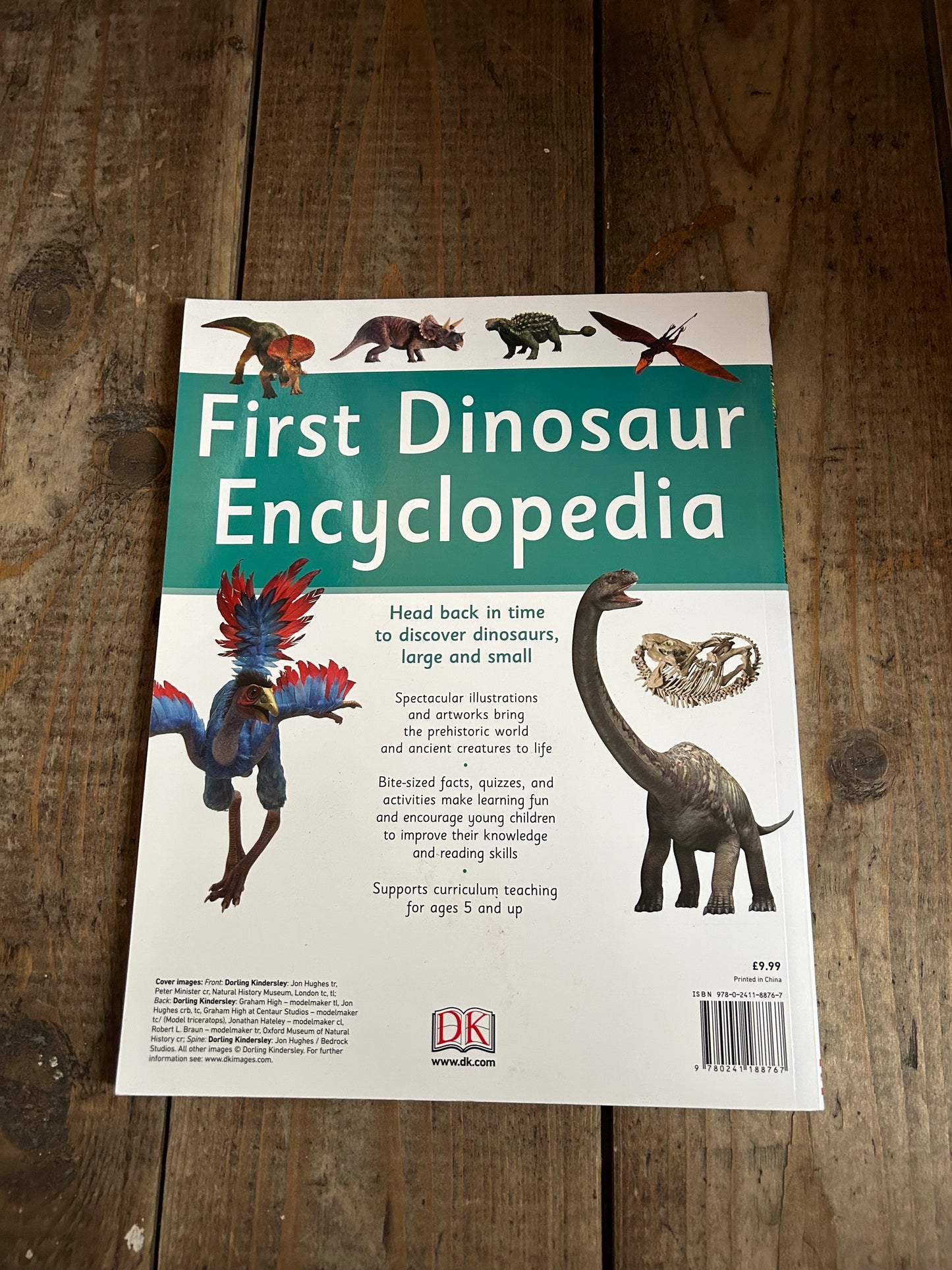 First dinosaur encyclopedia