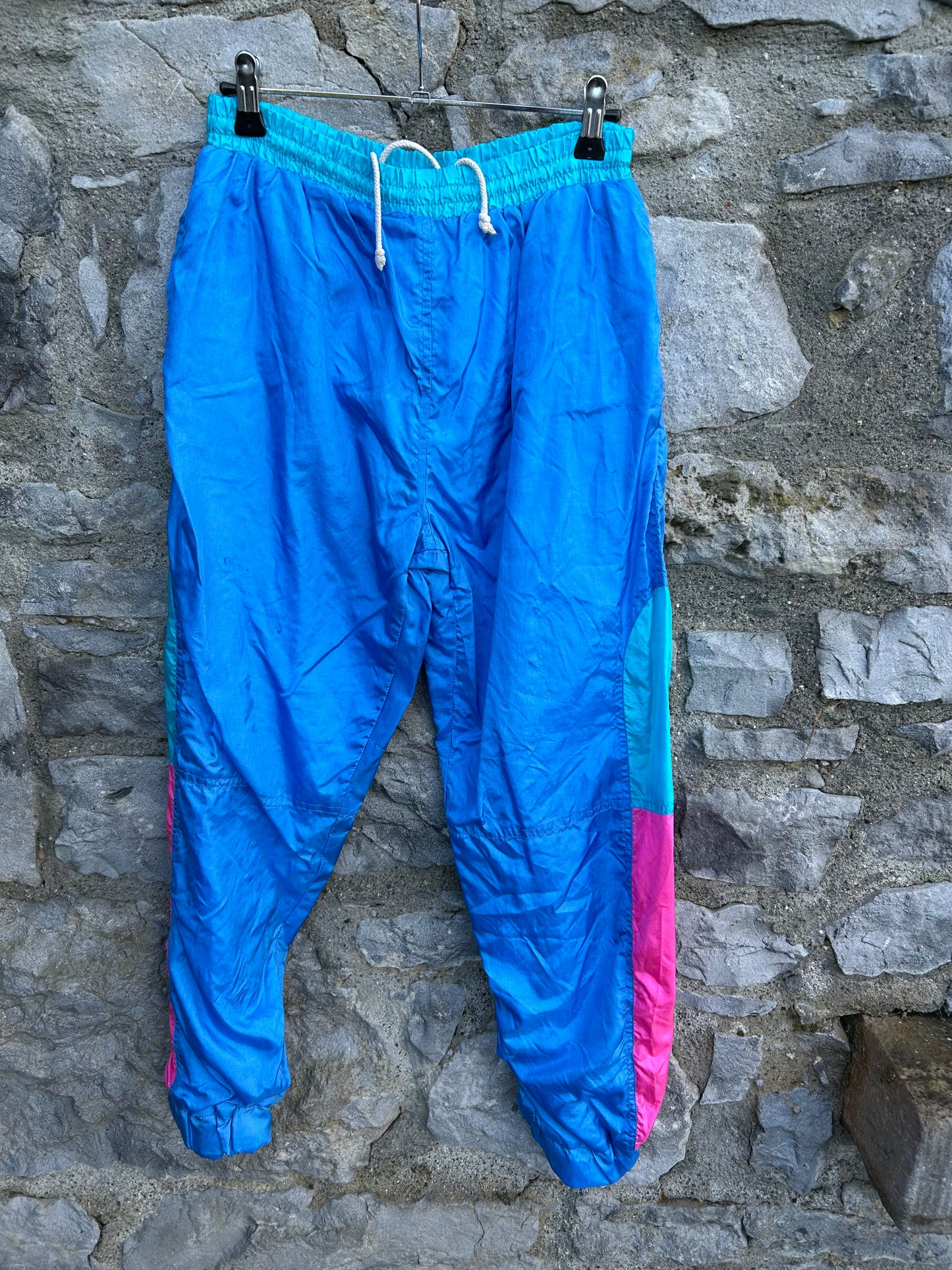 80s blue shell pants 11-12y (146-152cm)