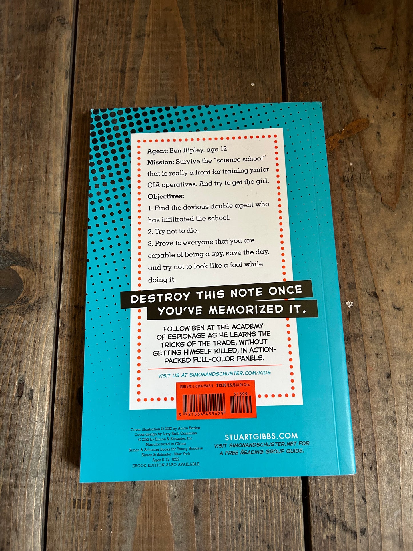 Spy school by Stuart Gibbs