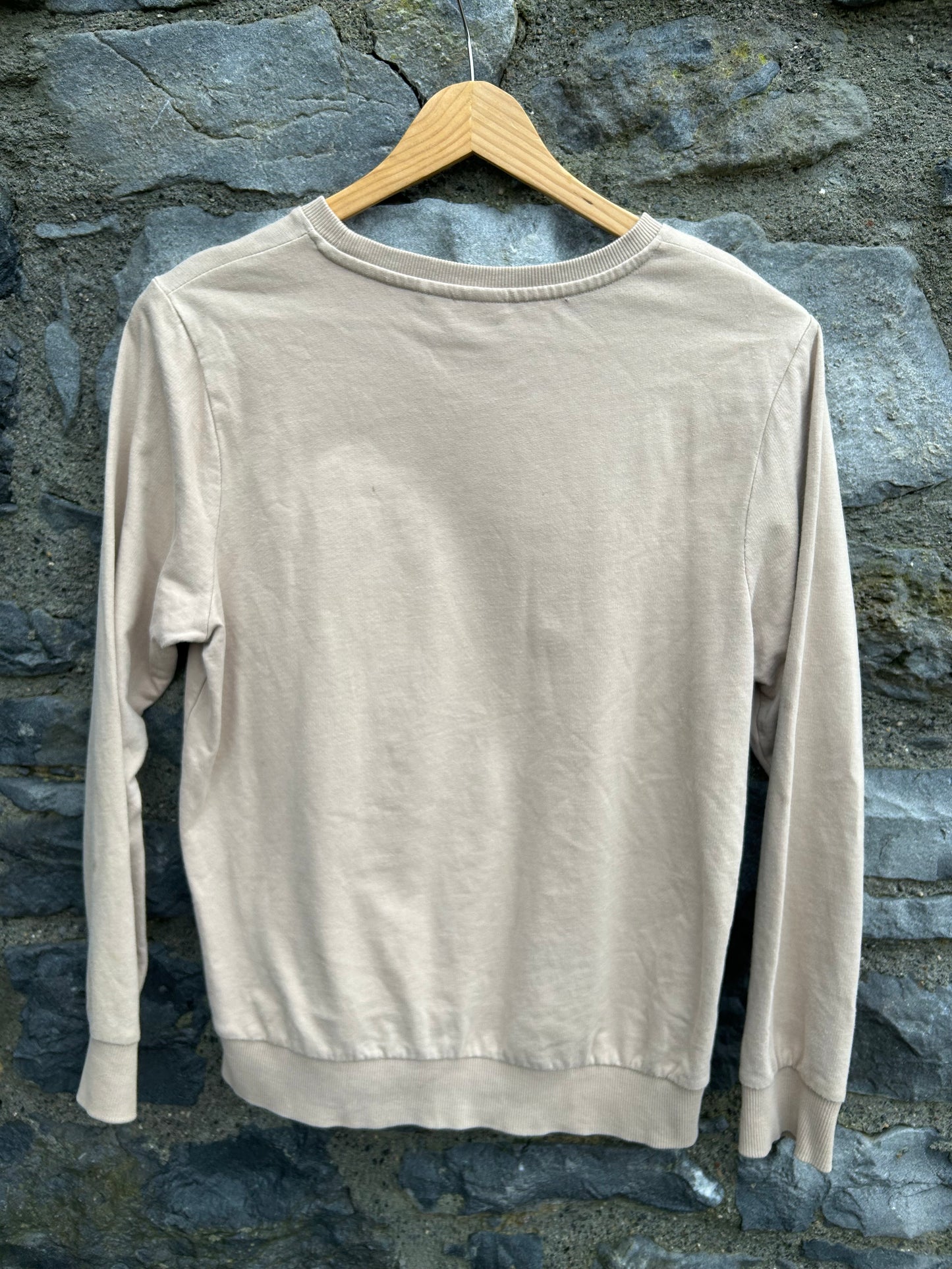 Stockholm beige sweatshirt 11-12y (146-152cm)