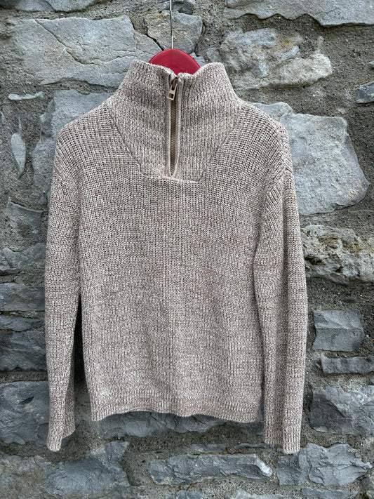 Beige jumper  7-8y (122-128cm)