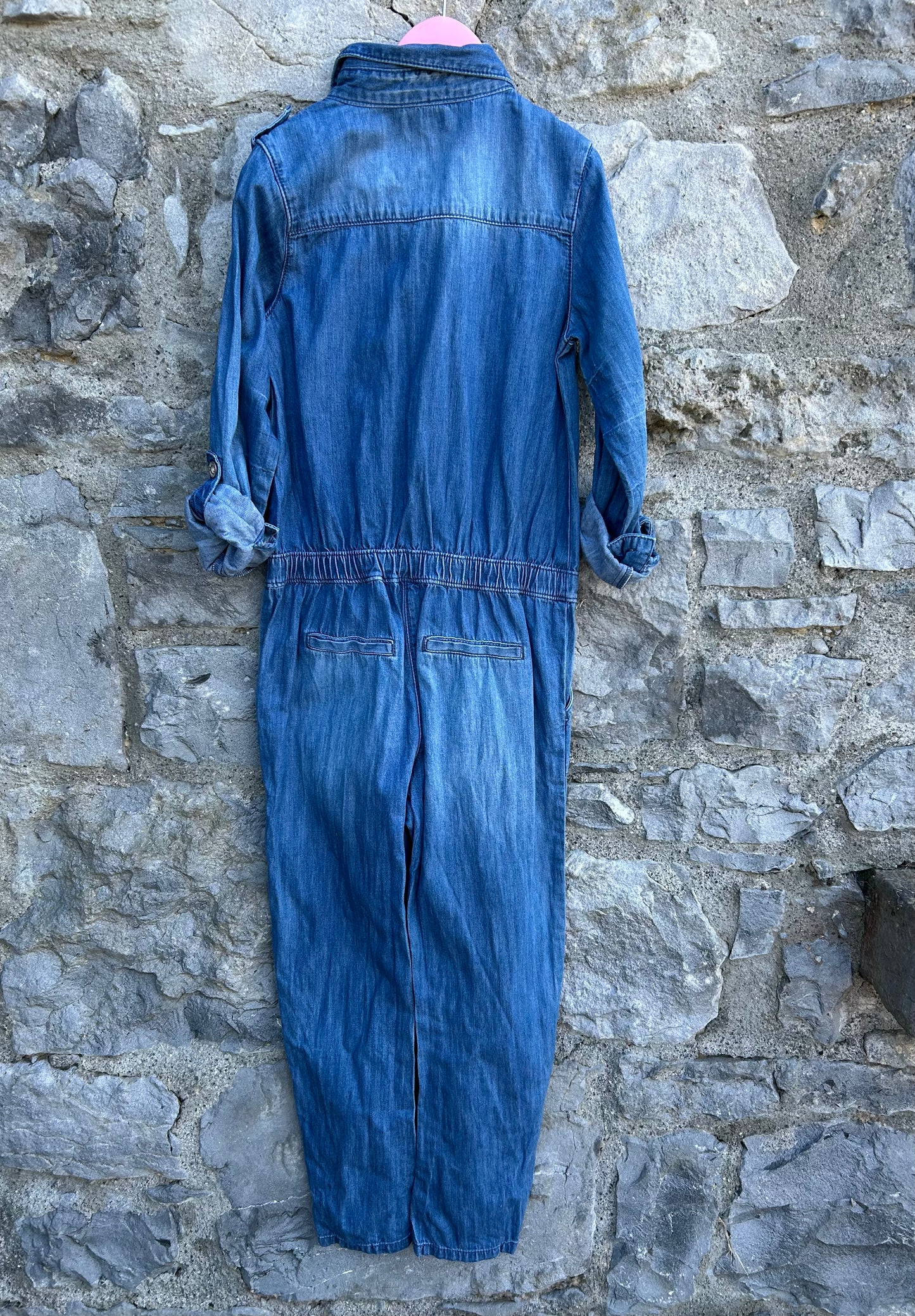 Light denim boiler suit 9y (134cm)