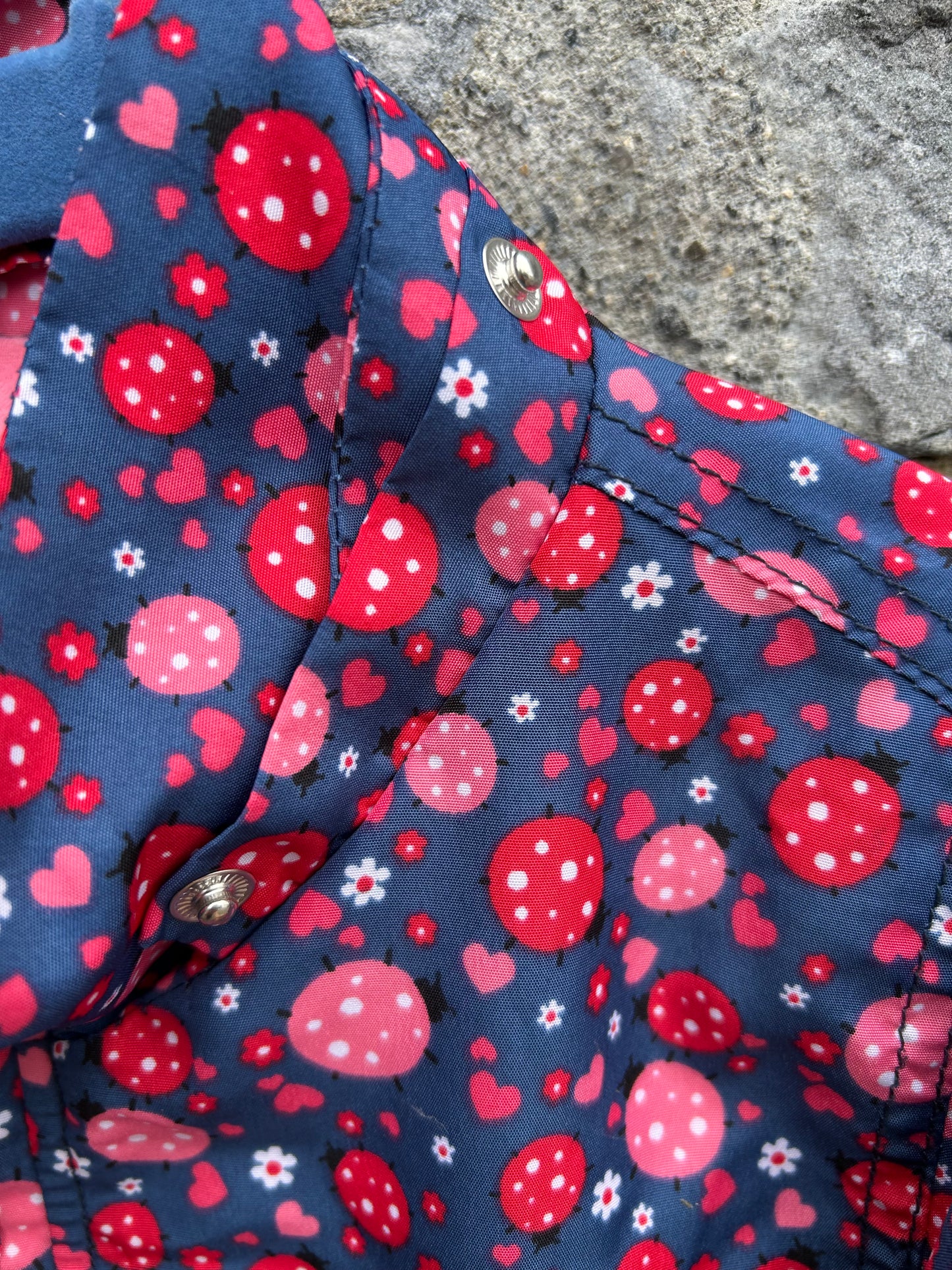 Ladybug navy jacket 5-6y (110-116cm)