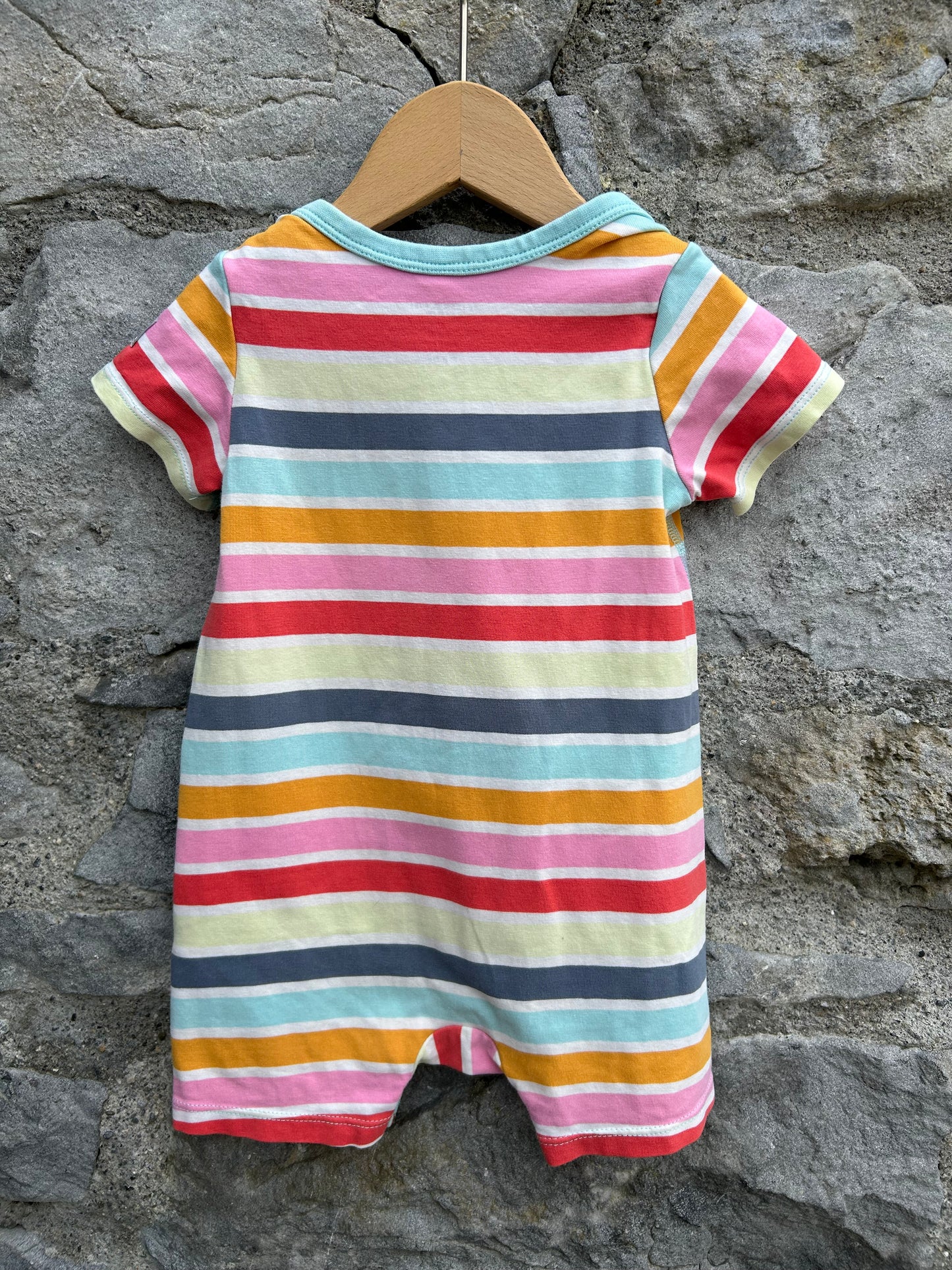 PoP Colourful stripes rompers 3m (62cm)