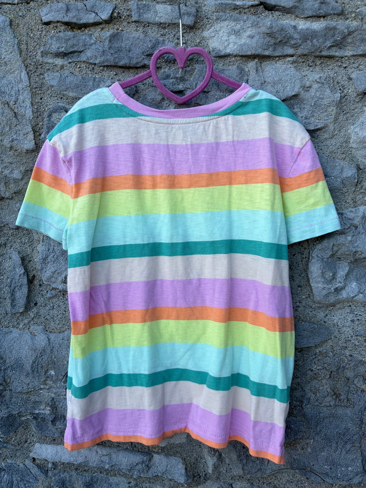 Colourful stripes T-shirt 9-10y (134-140cm)