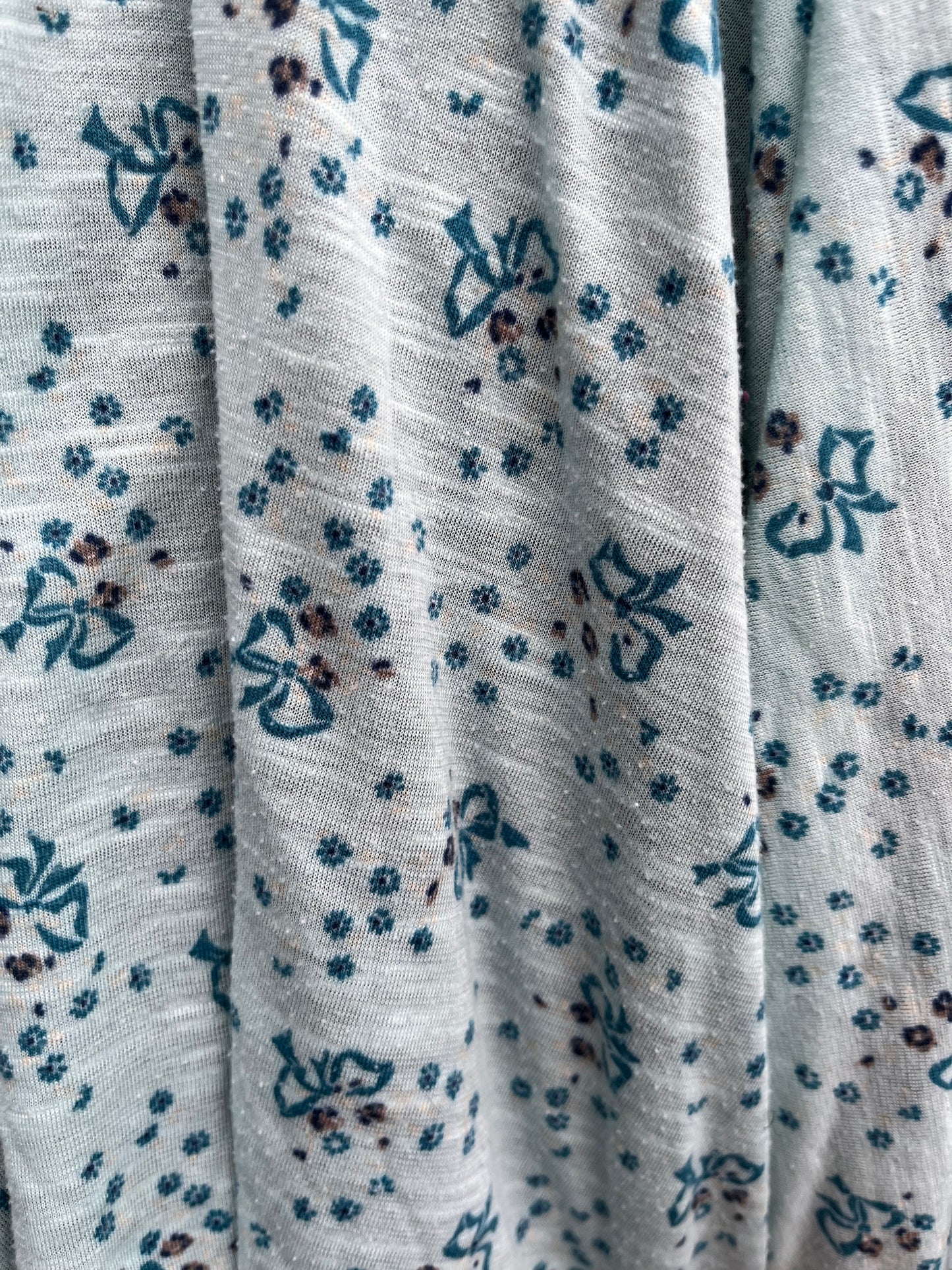 Navy&mint dress 5-6y (110-116cm)