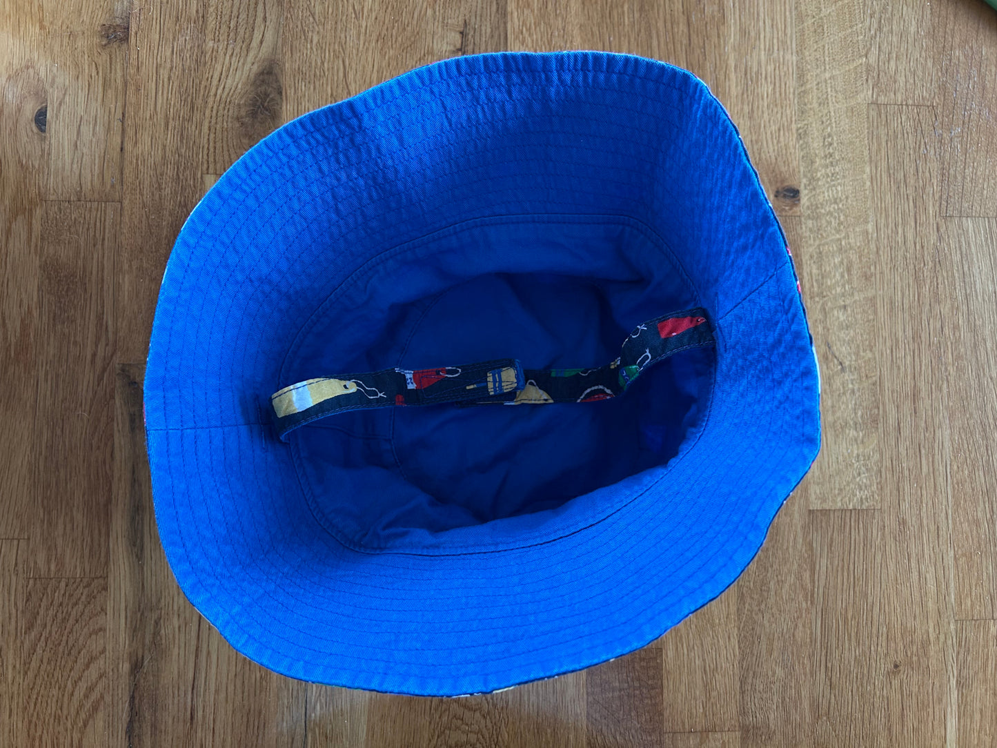 Navy sea bucket hat 6-12m (68-80cm)