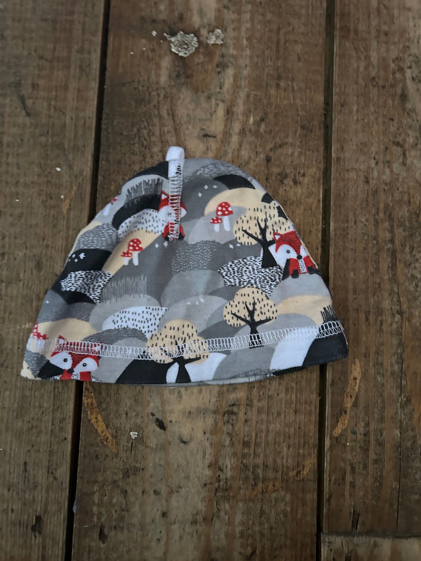 Fox baby hat newborn (50cm)