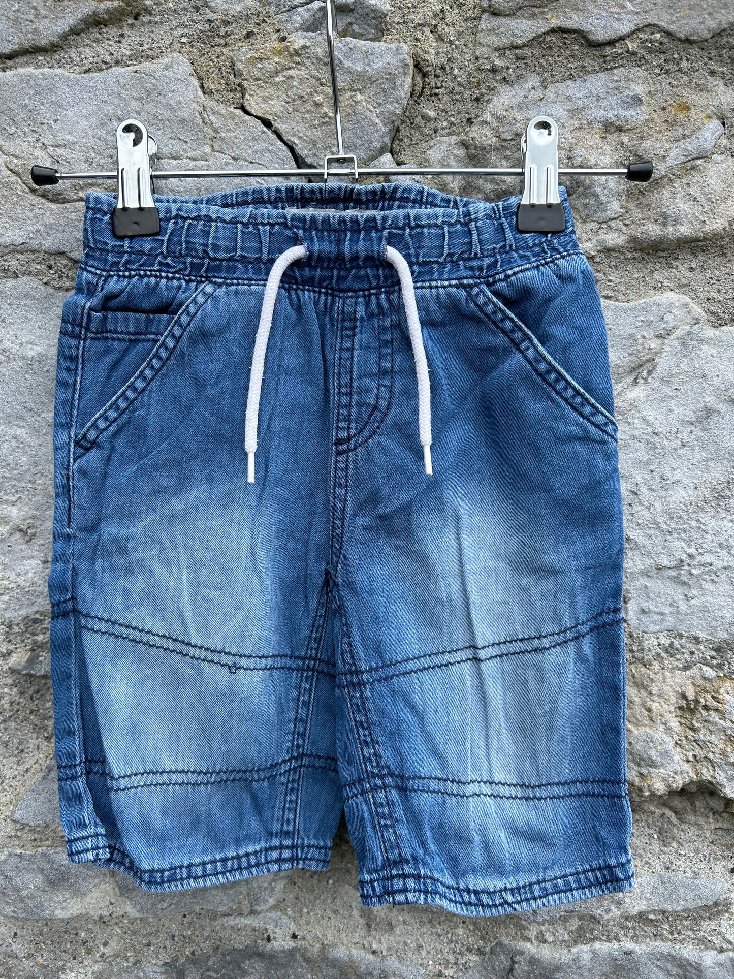 Denim shorts 18-24m (86-92cm)