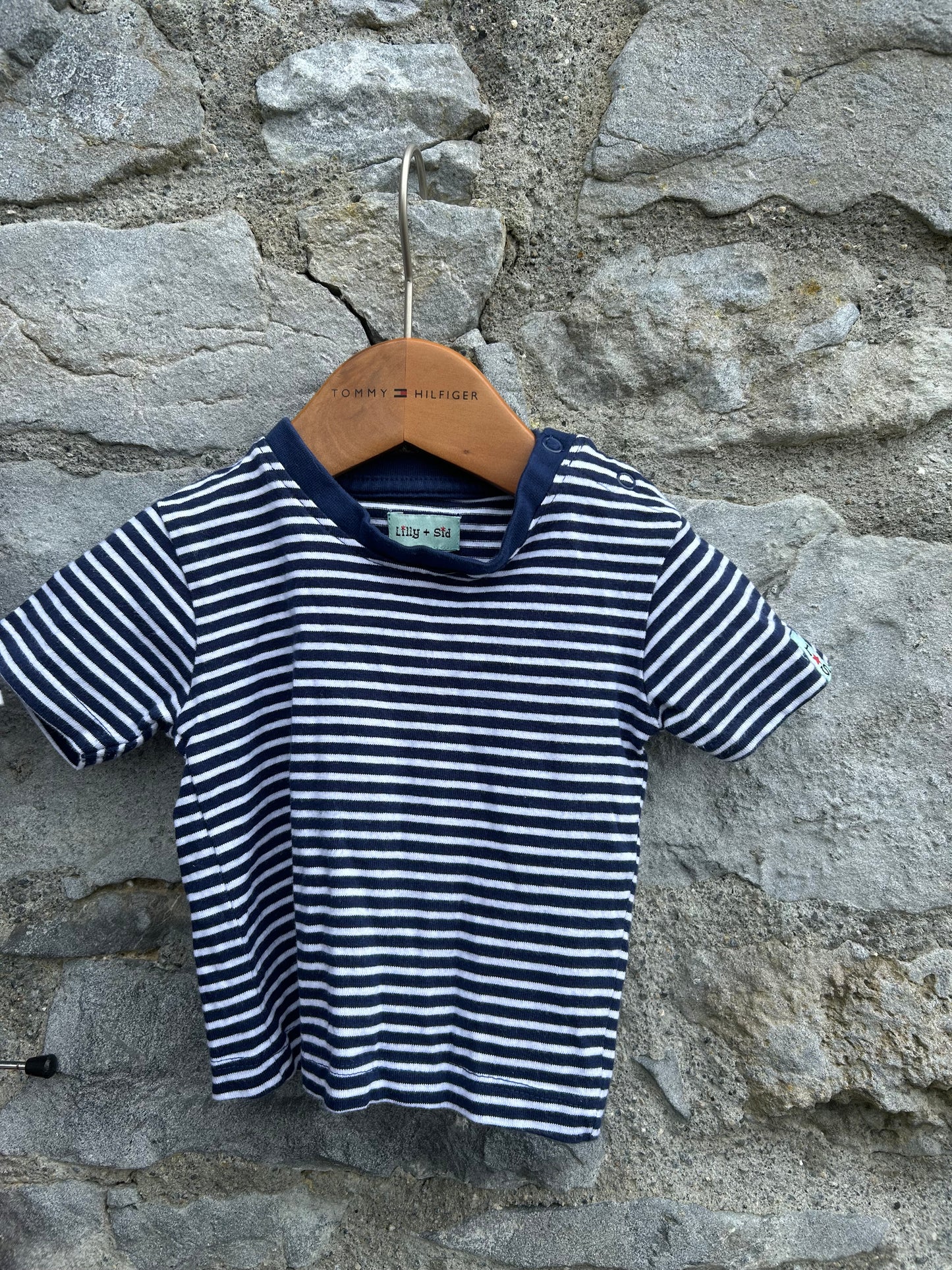 Stripy tops&red pants 3-6m (62-68cm)