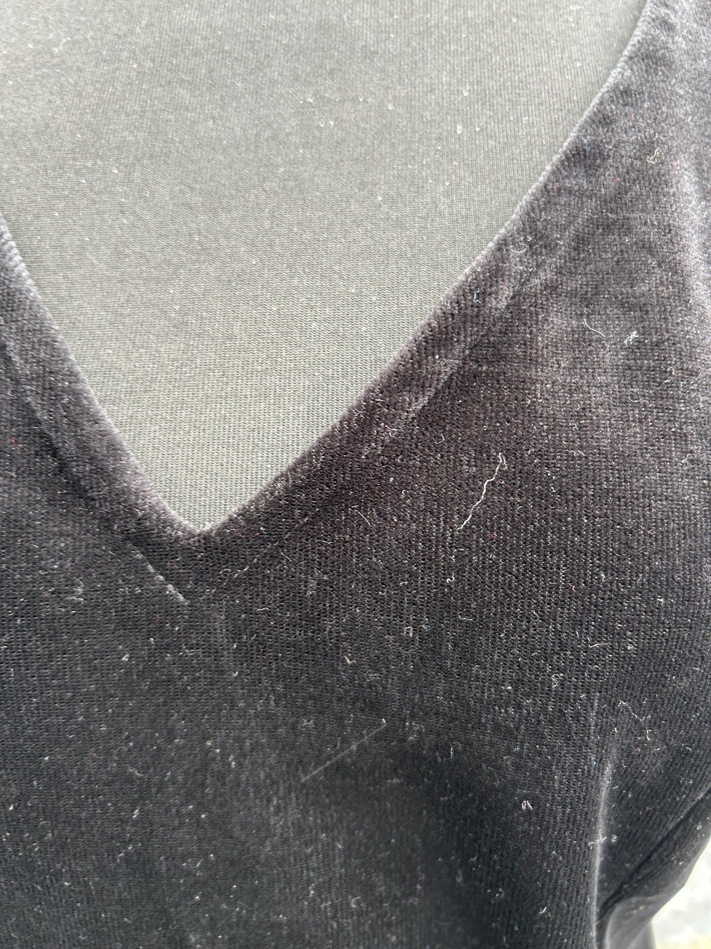 90s black velvet dress uk 12