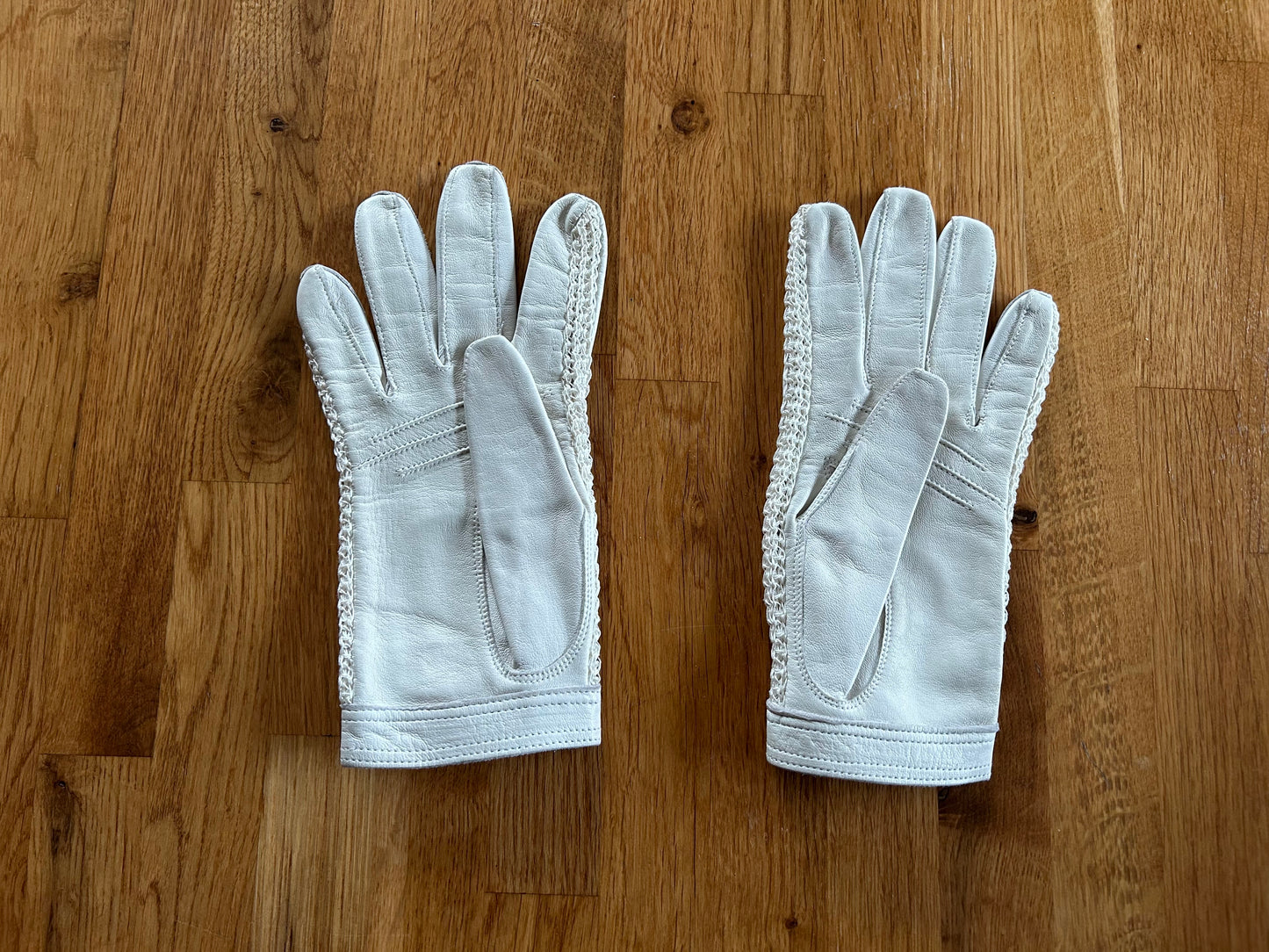 White gloves