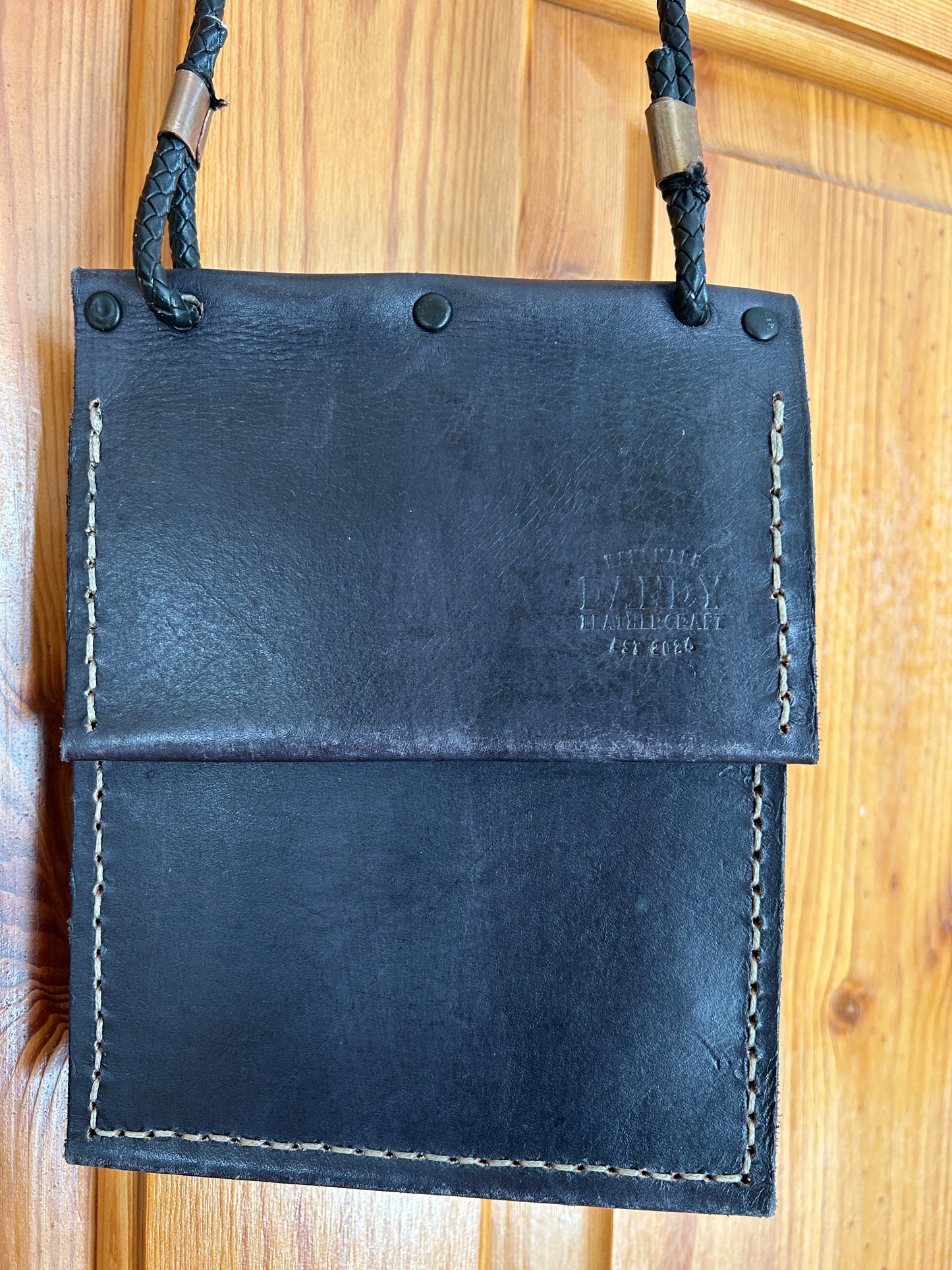 Small leather purse bag