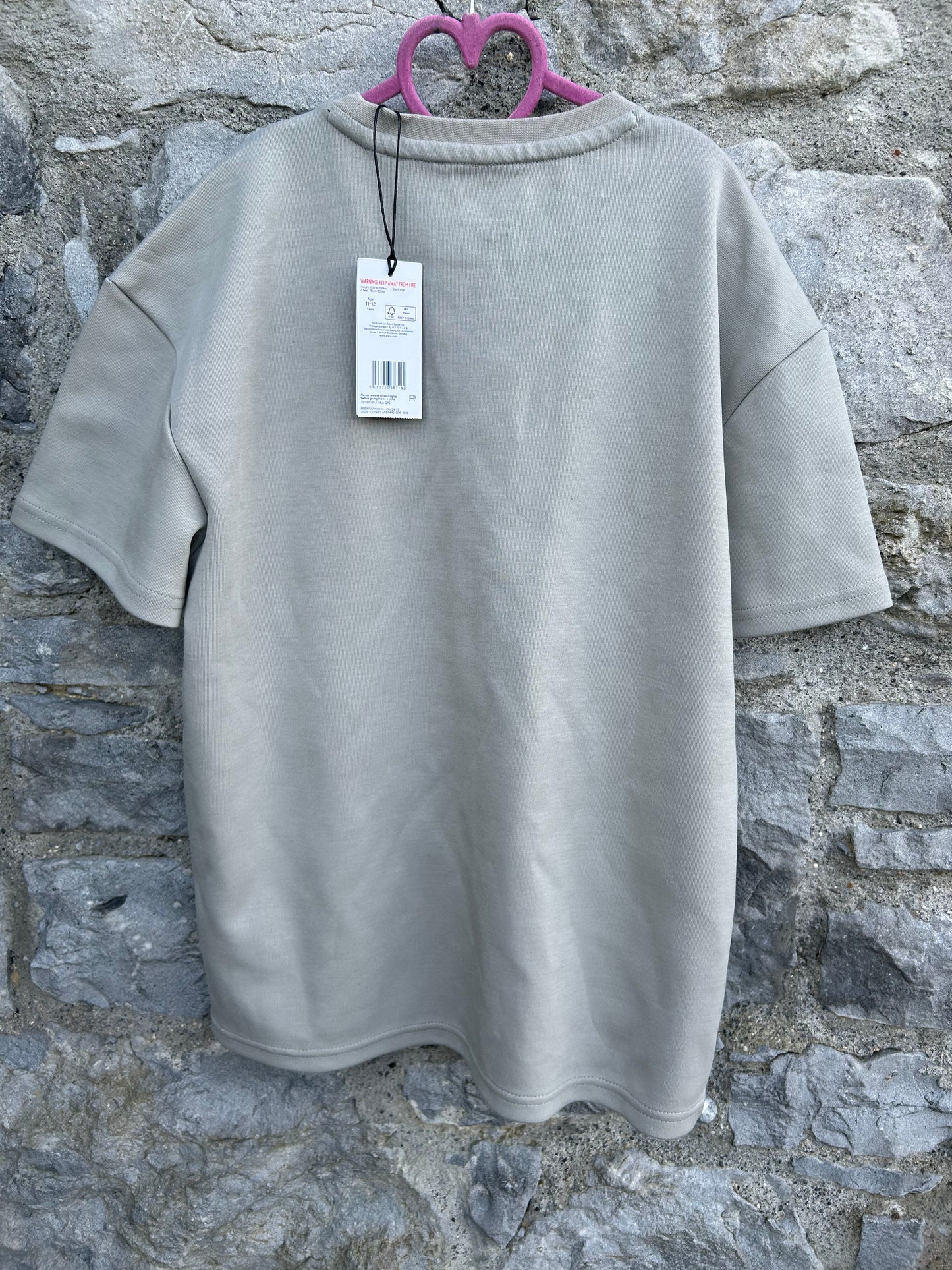 Grey T-shirt 11-12y (146-152cm)