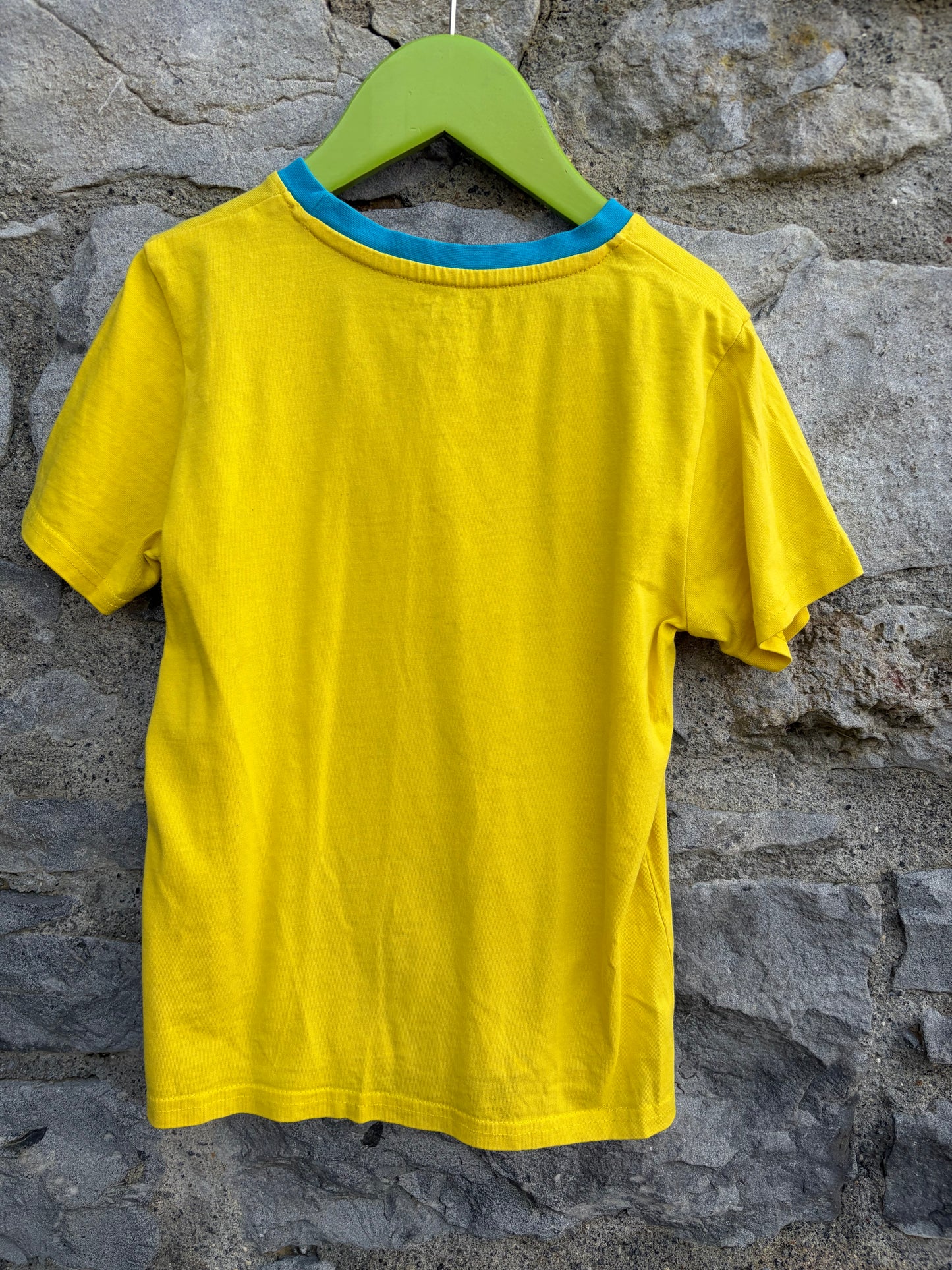Spider yellow T-shirt 7-8y (122-128cm)